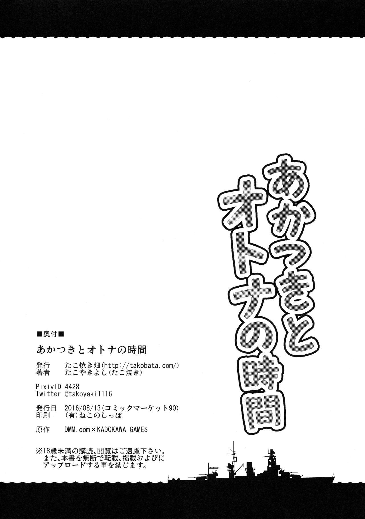 Gonzo Akatsuki to Otona no Jikan - Kantai collection Funk - Page 25
