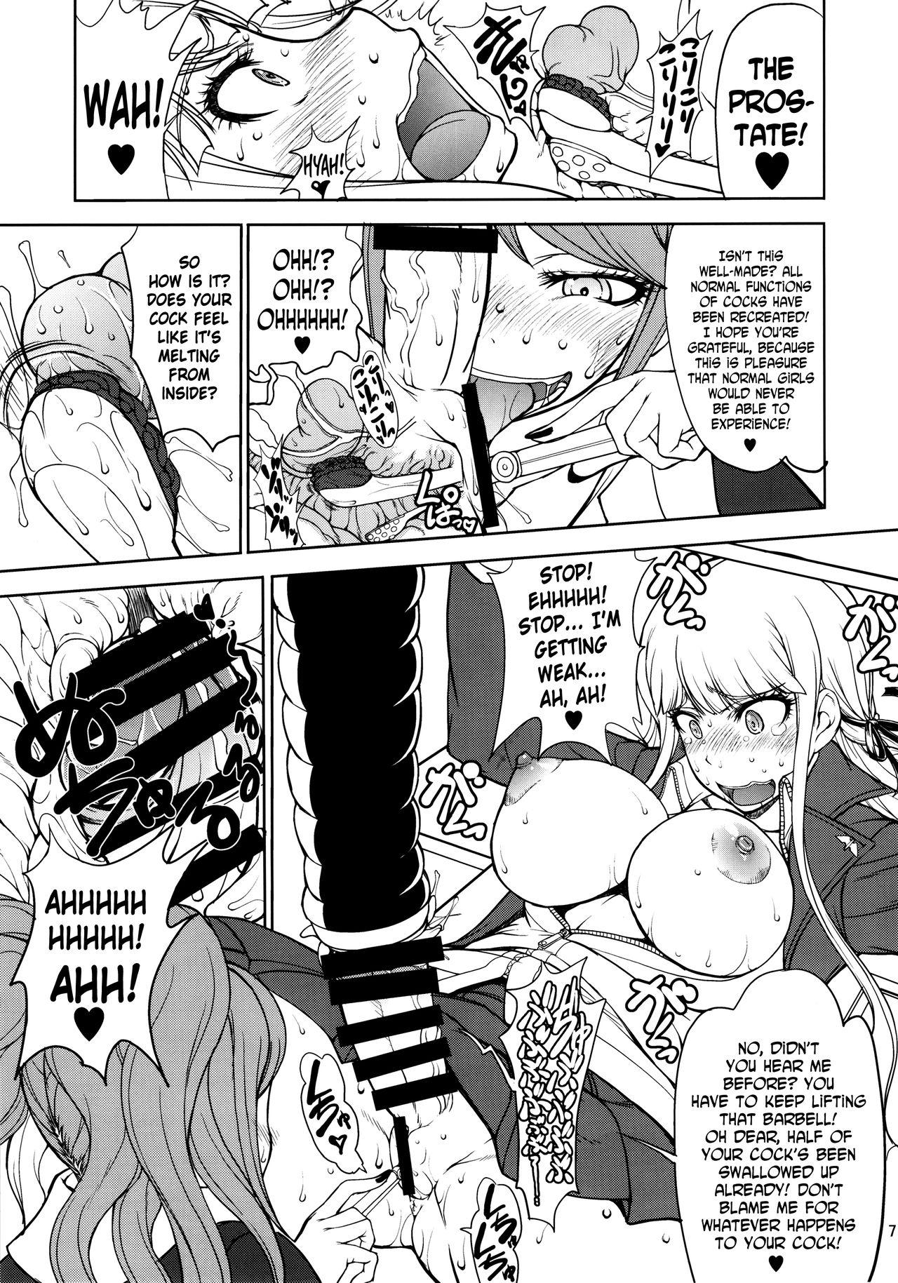 Ex Girlfriends Enoshima-sensei no DOKKIDOKI Chouzetsubouteki Shasei Gasshuku - Danganronpa Monster Dick - Page 6