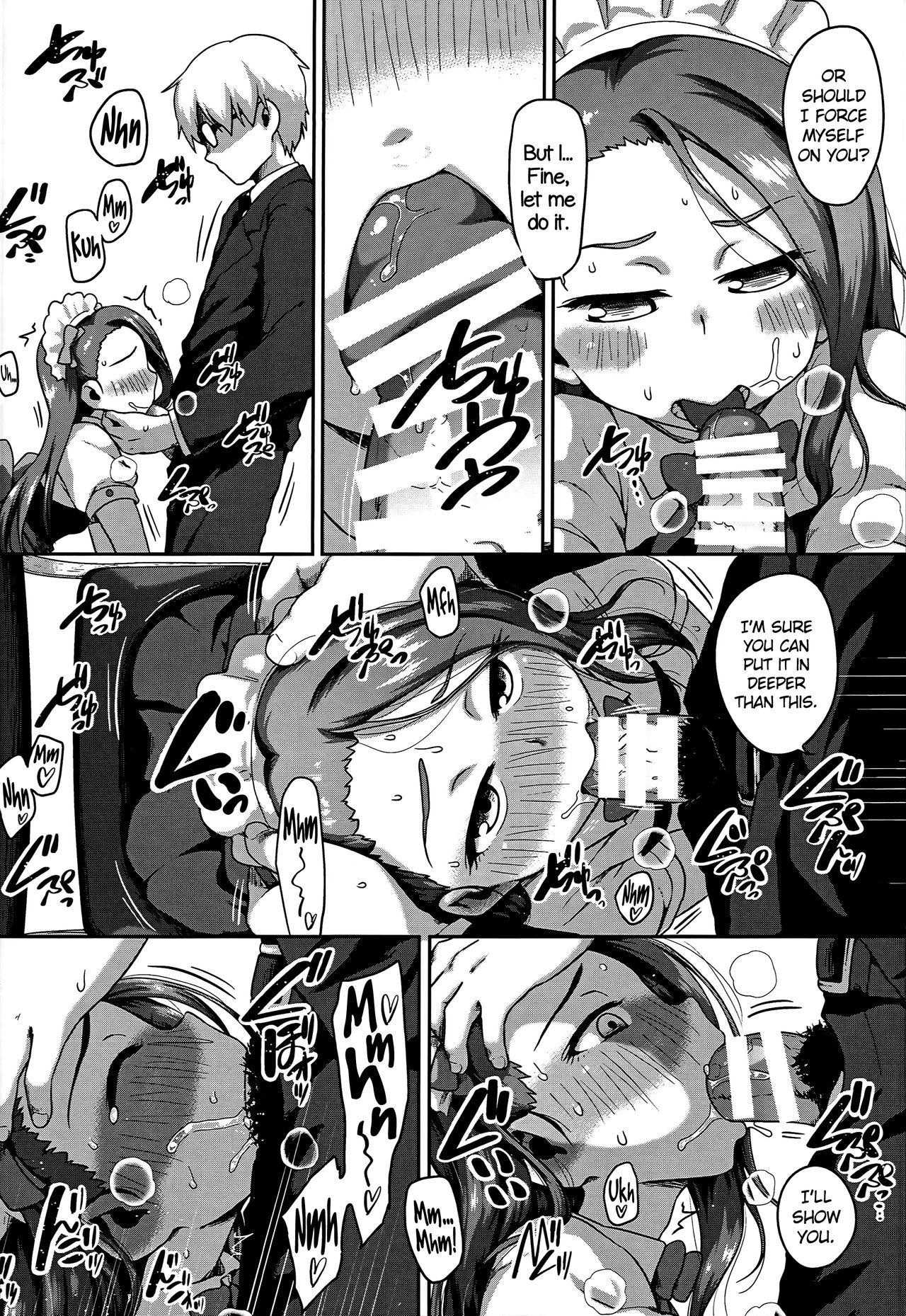 Arabic MAID RAN IORI - The idolmaster Free Rough Sex Porn - Page 7