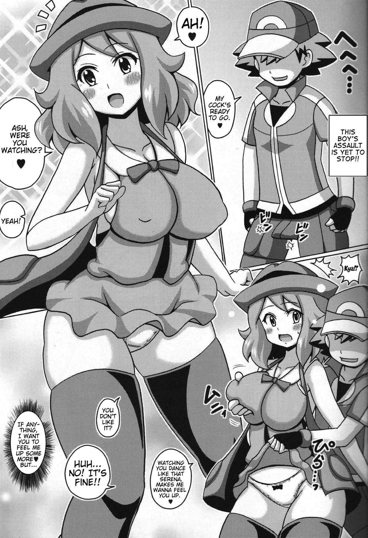 Interracial Porn Short Serena no Hon - Pokemon Rica - Page 5