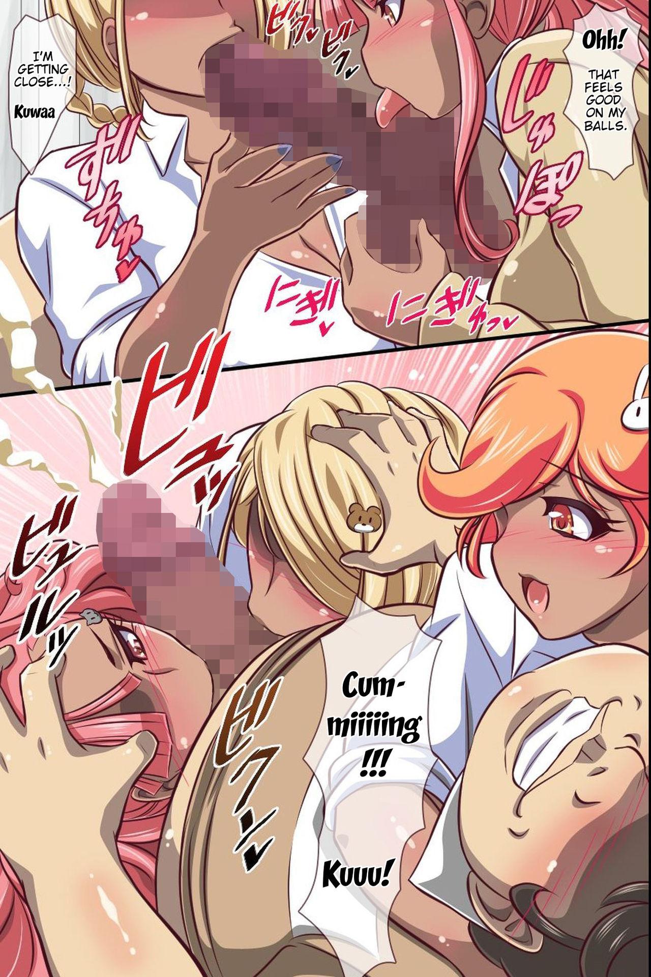 Gay Blowjob Kyousei Fukujuu Seal ~ Donna Onna mo Otegaru Dorei ni Dekichau! European - Page 13