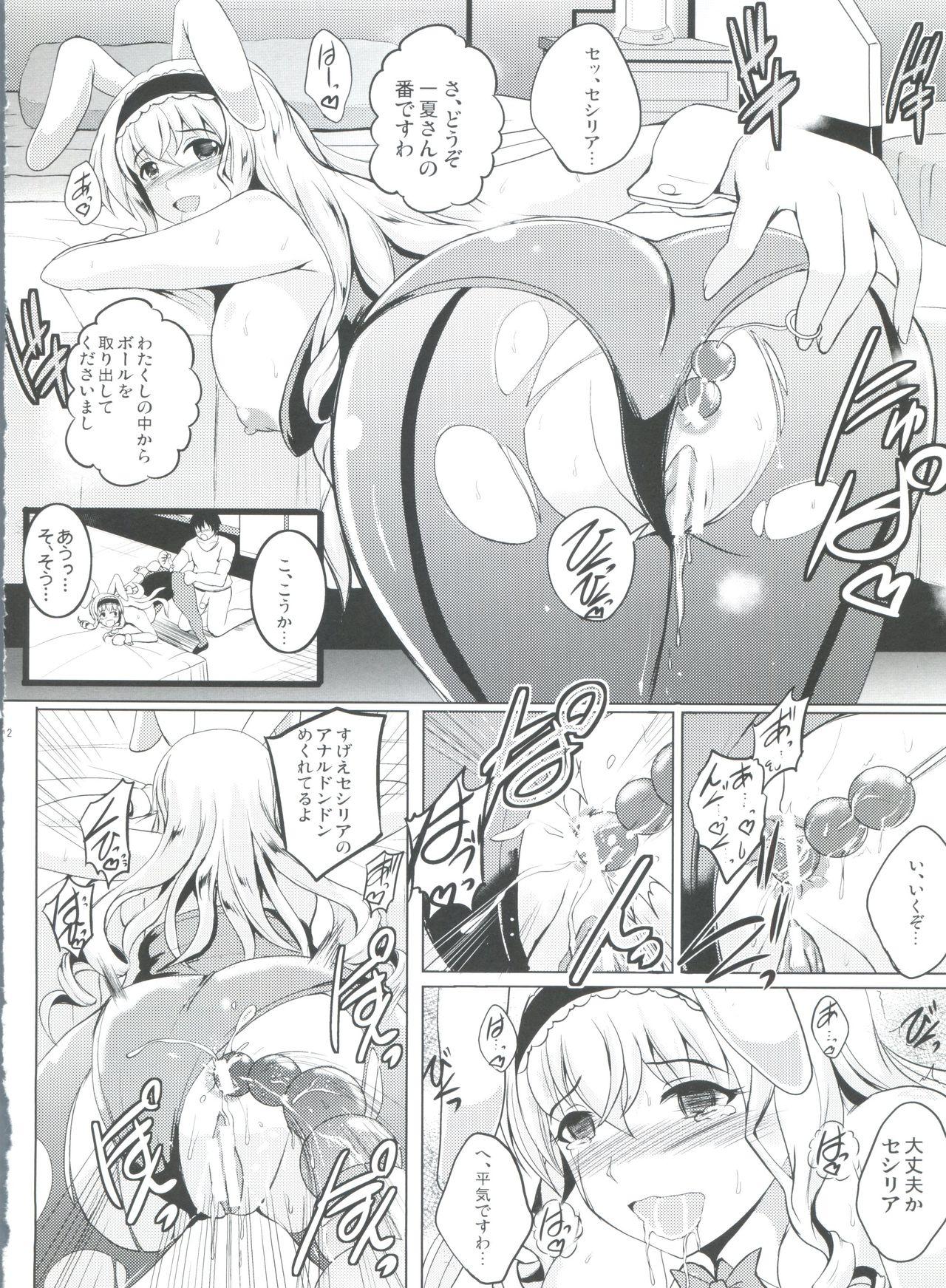 Porn Star Poodle & Bunny Time - Infinite stratos Pussyeating - Page 11