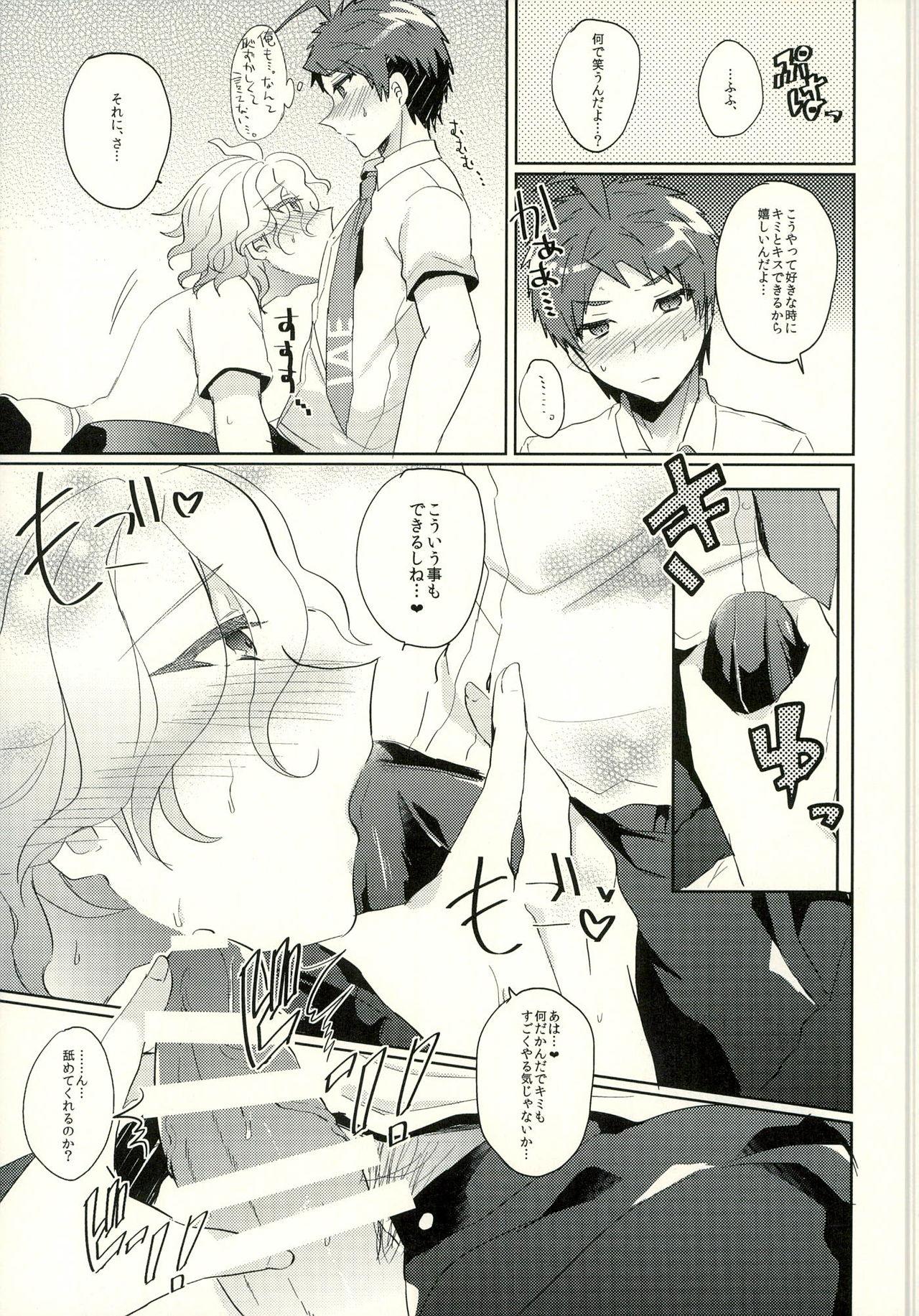 Foot Fetish Komaeda ni Rei no Are o Present Shite Mita - Danganronpa Lesbiansex - Page 11