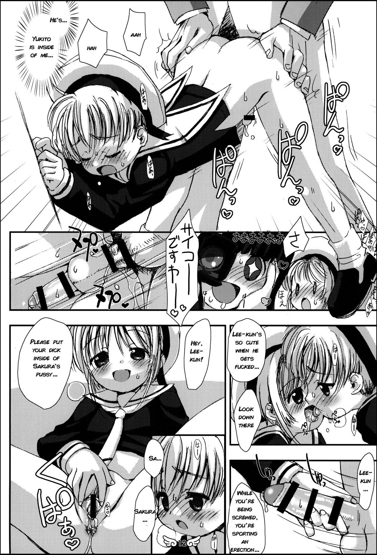 Three Some Sakura no Ecchi na Nichijou - Cardcaptor sakura Gays - Page 8