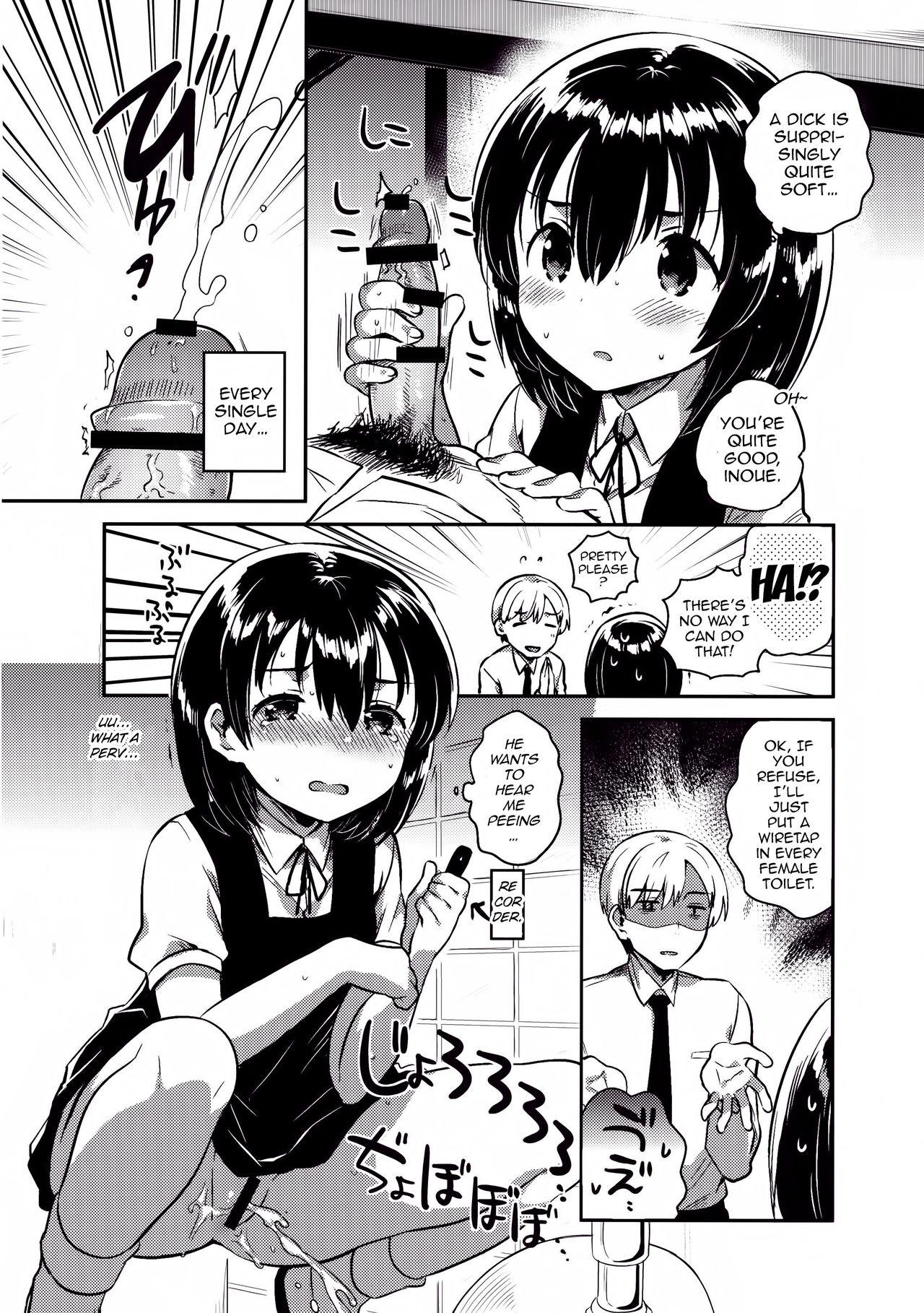 Orgasm Sensei wa Lolicon de Hentai no Kuzu Hand Job - Page 9