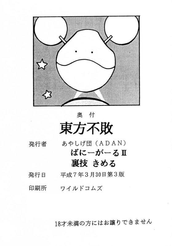 (C47) [Ayashige Dan (Bunny Girl II, Urawaza Kimeru) Touhou Fuhai (G Gundam) 31