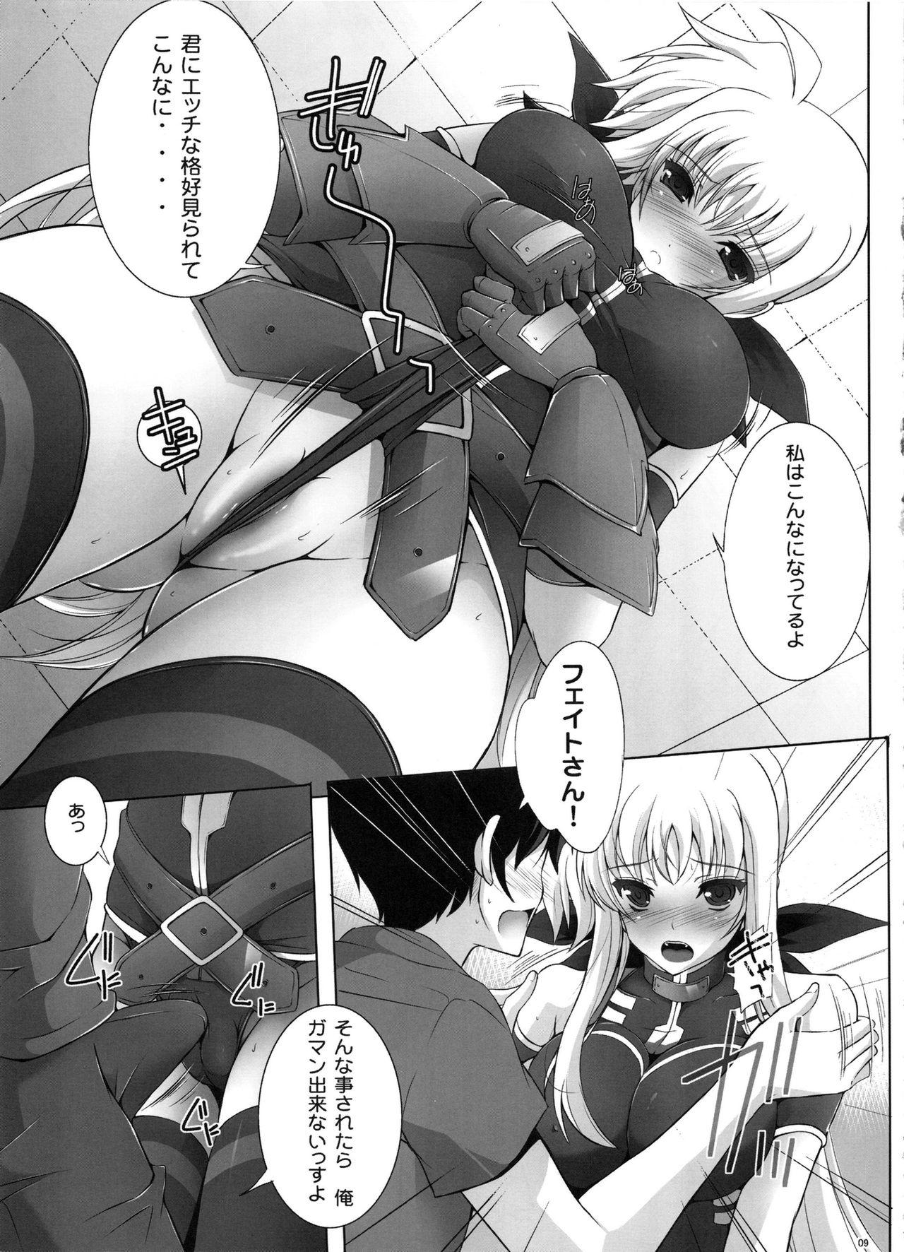 Public Sex Bokura wa Minna Fate-san to Issho ni Shotaiken o Shitakatta - Mahou shoujo lyrical nanoha Exgirlfriend - Page 8