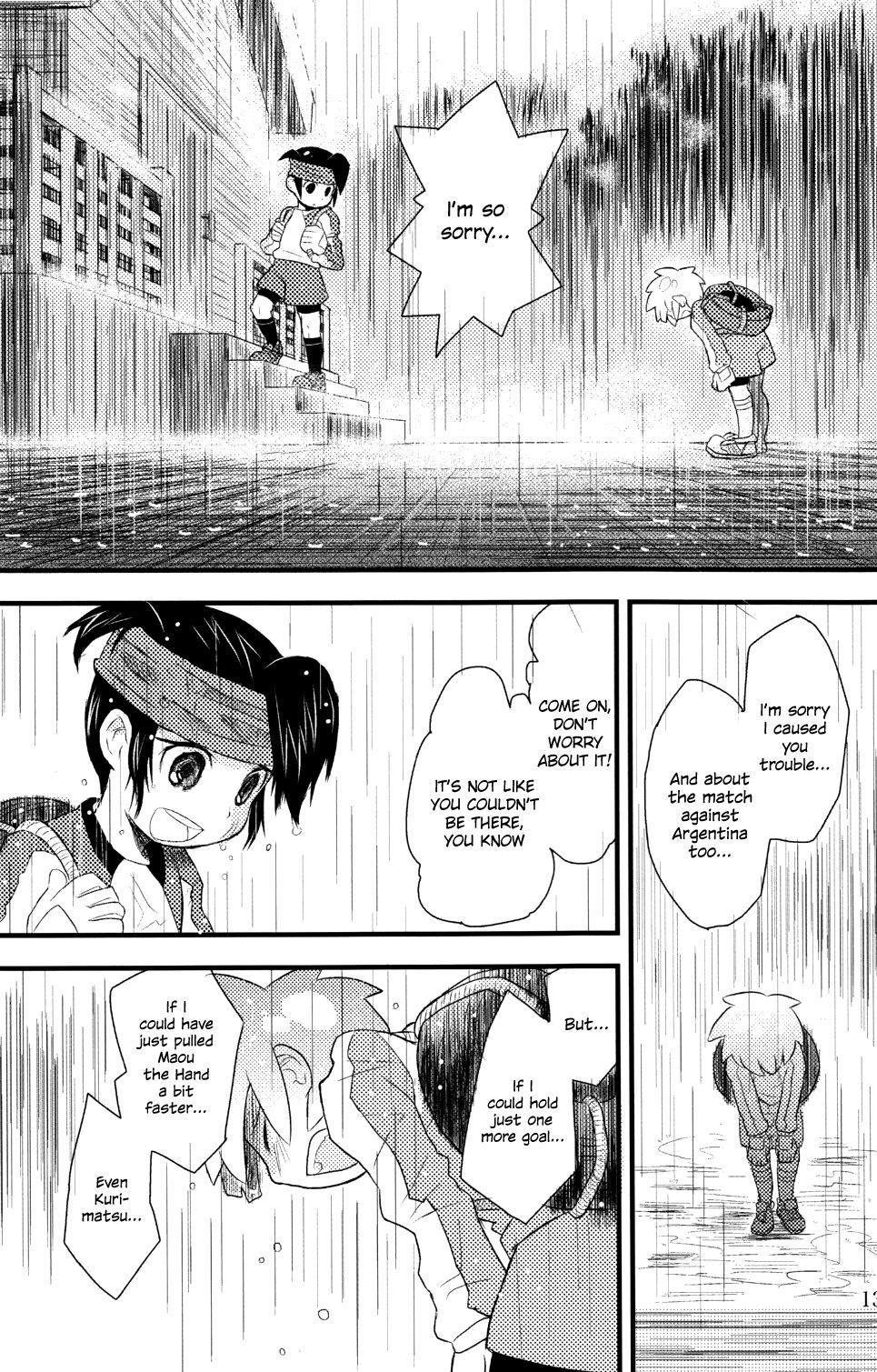 Porno raindrops - Inazuma eleven Con - Page 13