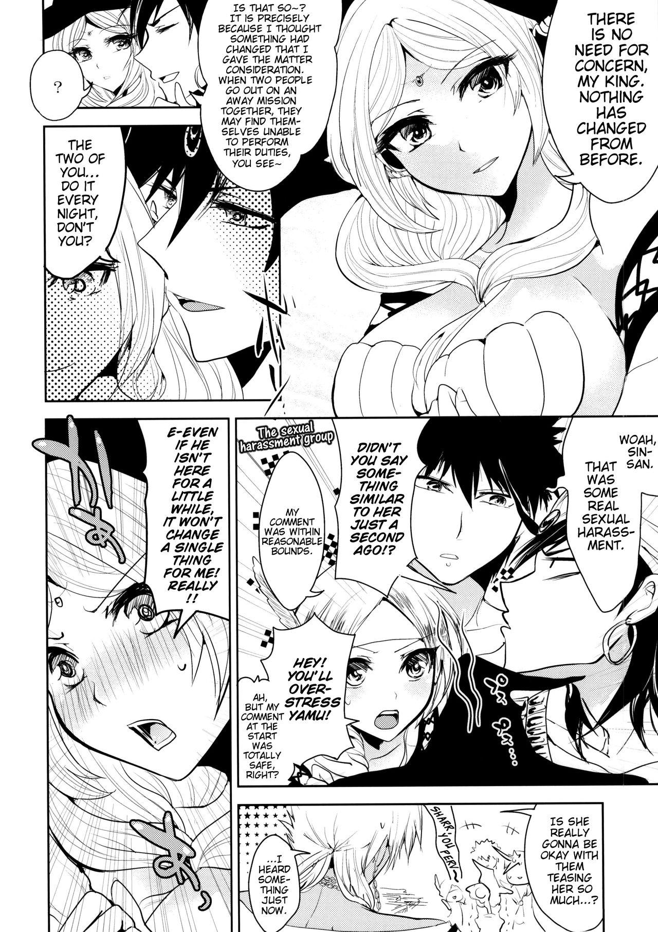 Chaturbate s.t.a. - Magi the labyrinth of magic Cum Eating - Page 3