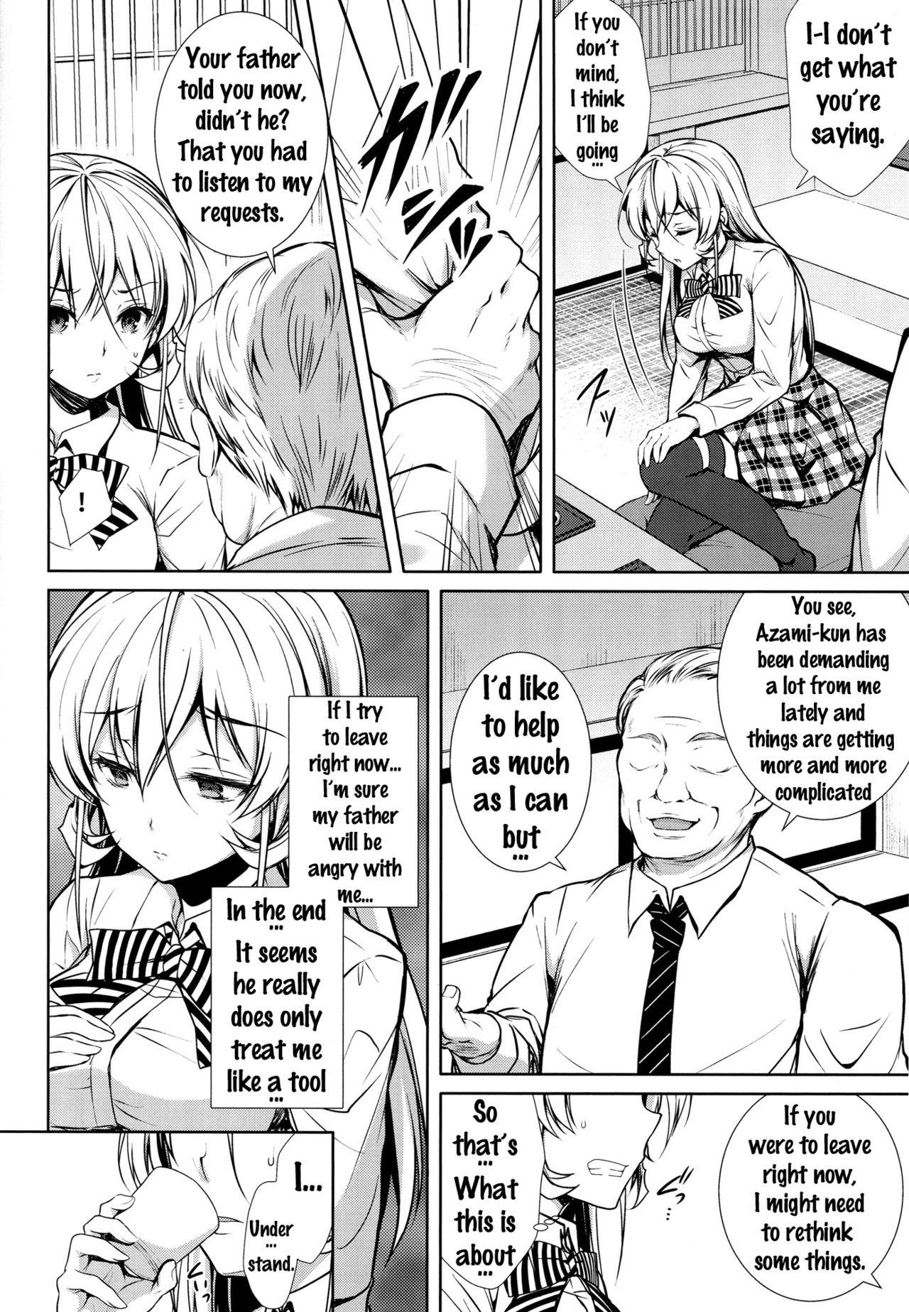 Shoes Erina-sama Ura Settai - Shokugeki no soma Metendo - Page 7