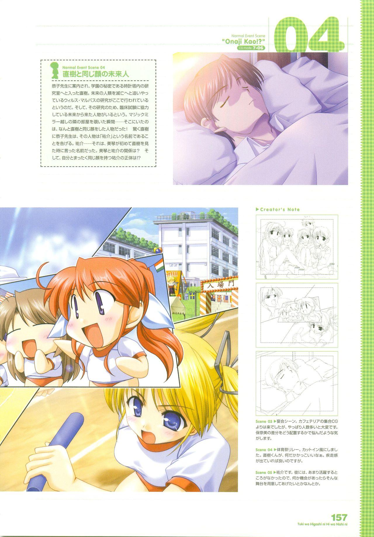 Tsuki wa Higashi ni Hi wa Nishi ni - Operation Sanctuary - Visual Fan Book Shokai Ban 193