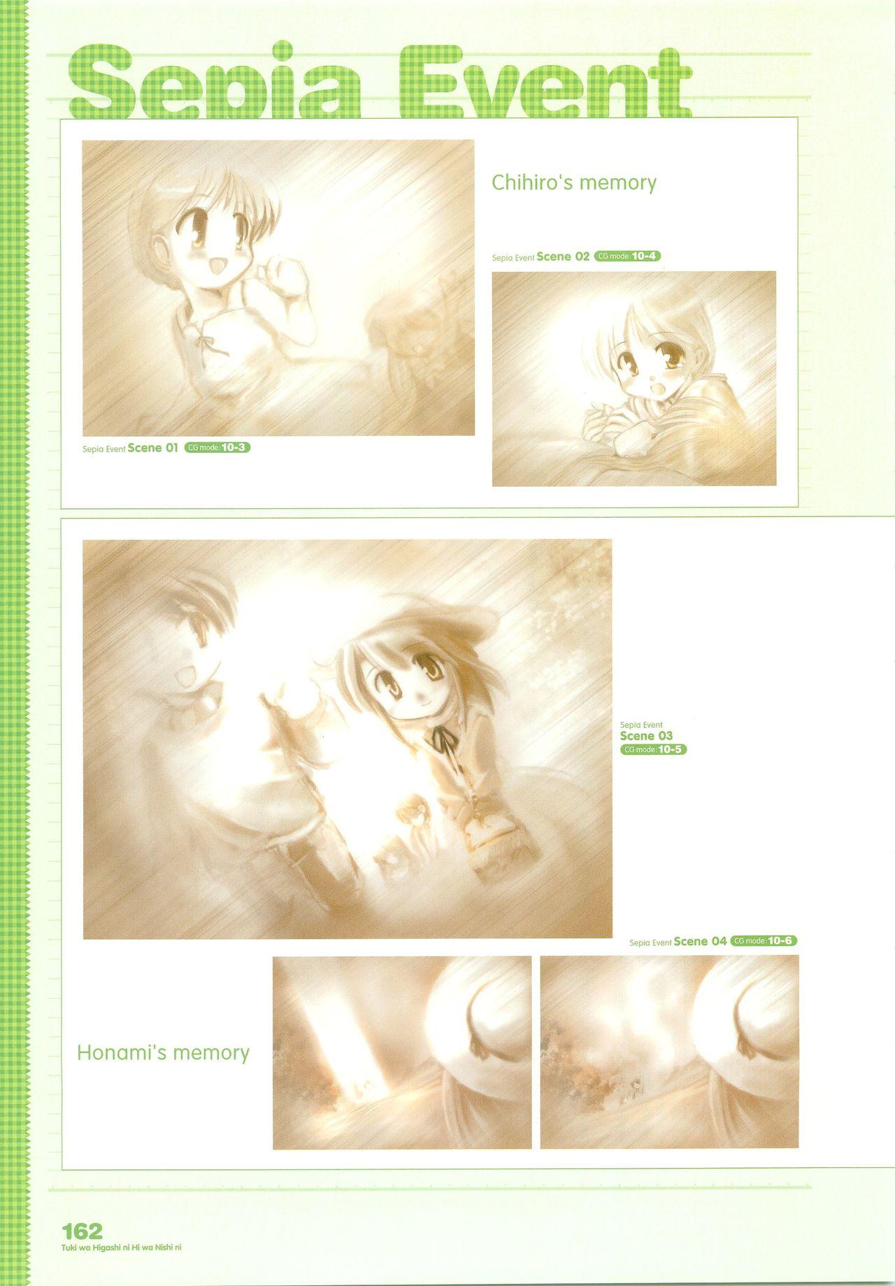 Tsuki wa Higashi ni Hi wa Nishi ni - Operation Sanctuary - Visual Fan Book Shokai Ban 198