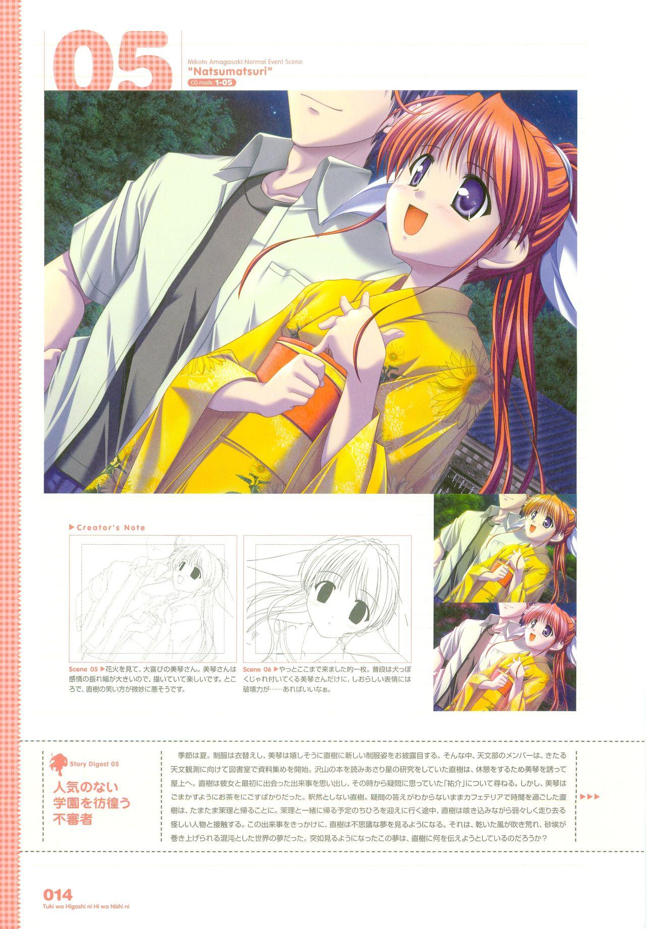 Tsuki wa Higashi ni Hi wa Nishi ni - Operation Sanctuary - Visual Fan Book Shokai Ban 21