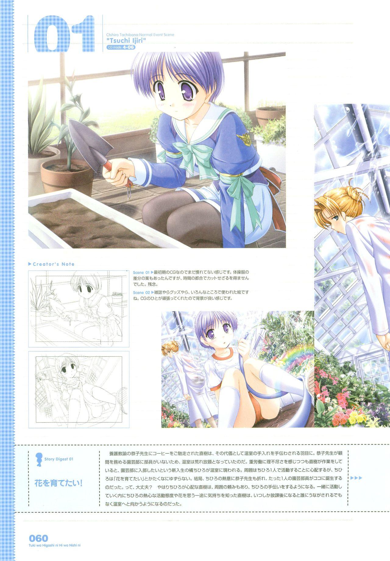 Tsuki wa Higashi ni Hi wa Nishi ni - Operation Sanctuary - Visual Fan Book Shokai Ban 78