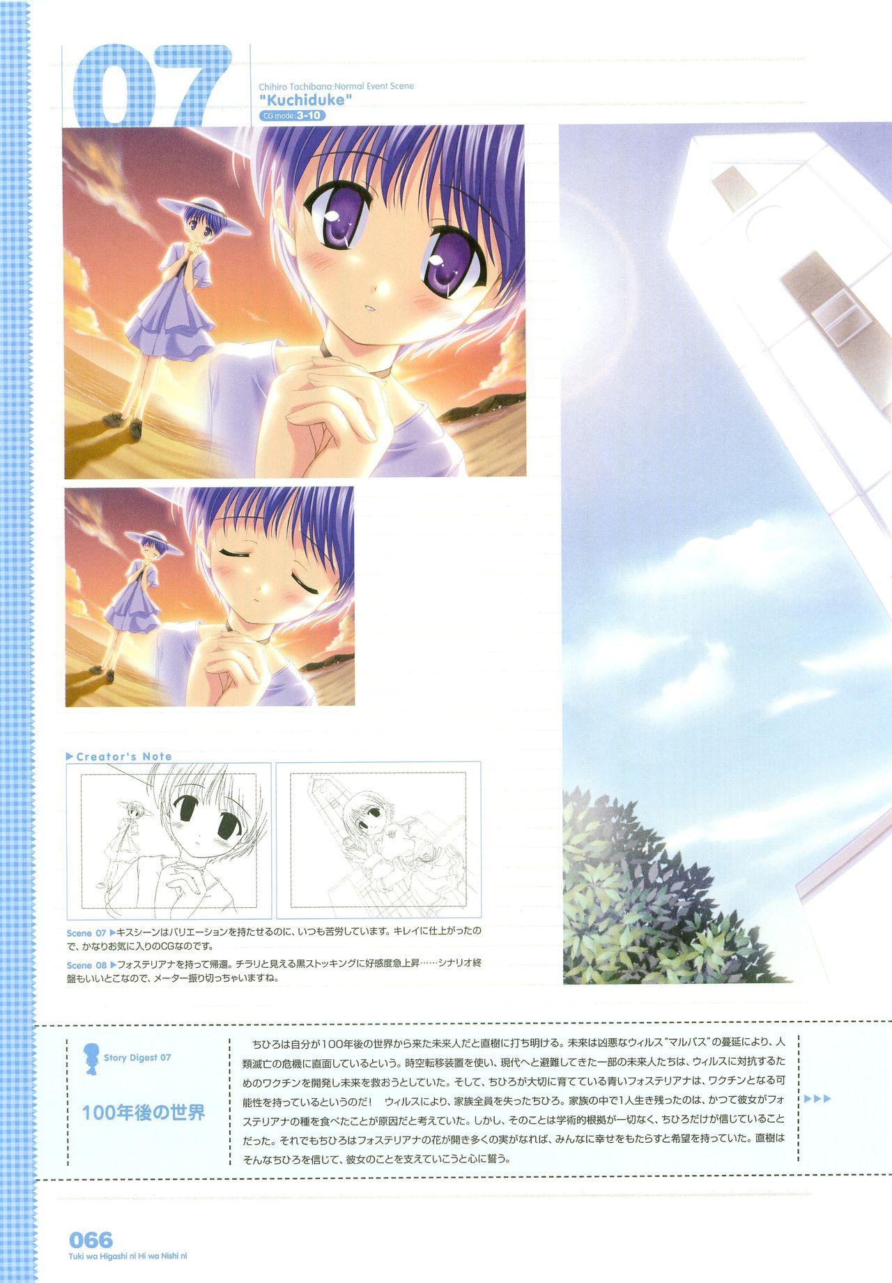 Tsuki wa Higashi ni Hi wa Nishi ni - Operation Sanctuary - Visual Fan Book Shokai Ban 87
