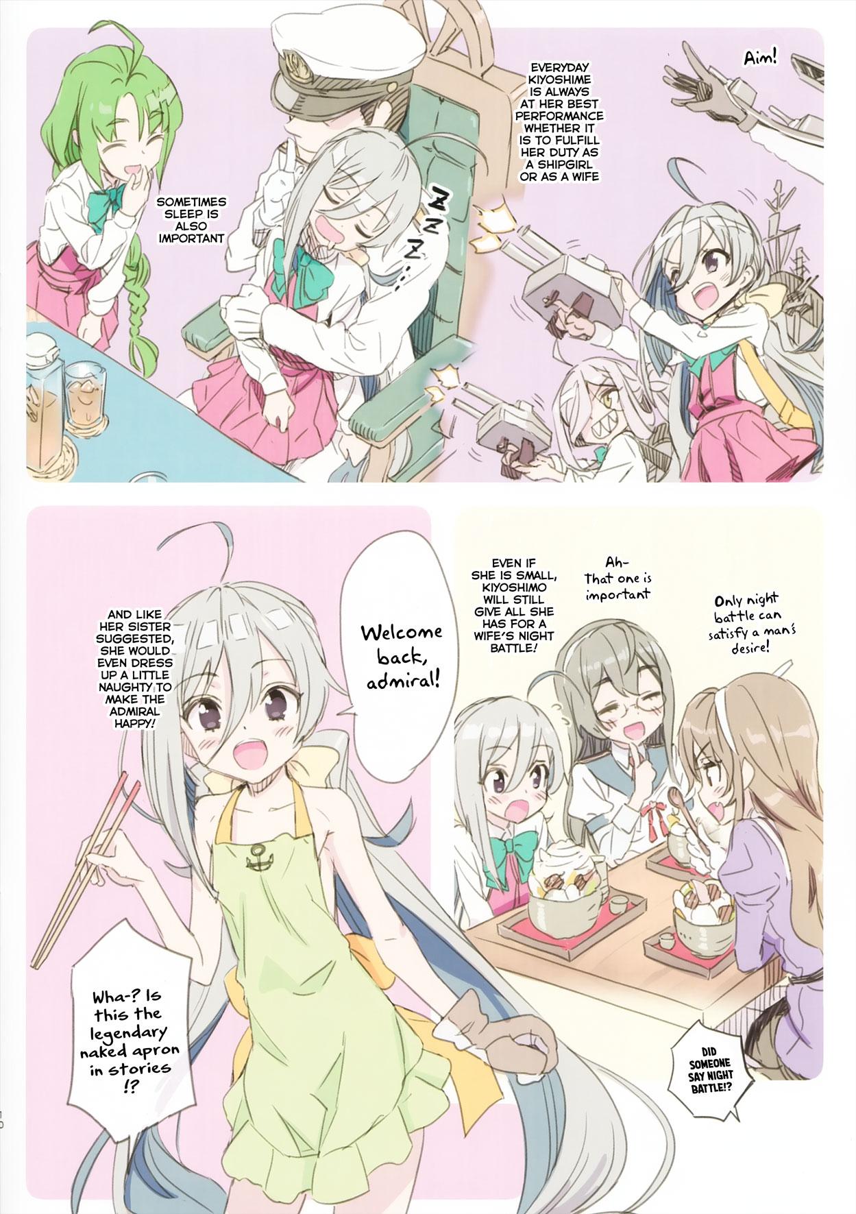 Gostosa Kiyoshimo Oyome-san demo Ganbaru - Kantai collection Ethnic - Page 11