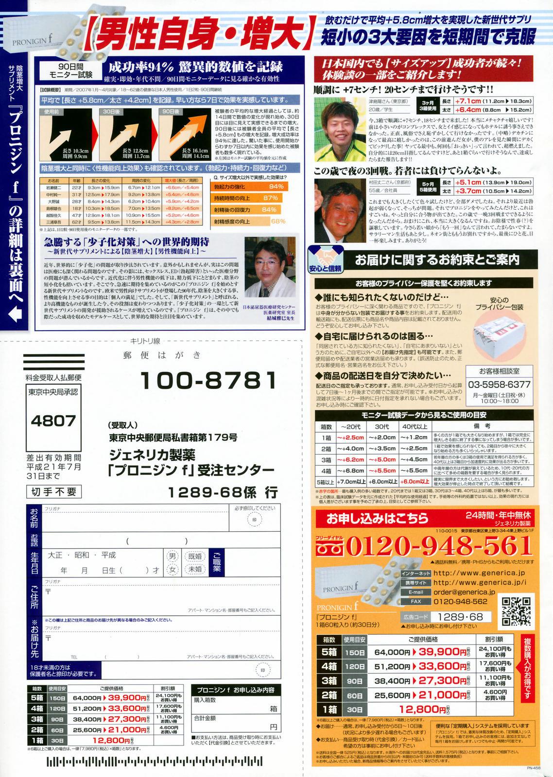 COMIC Men's Young Special IKAZUCHI Vol. 04 258