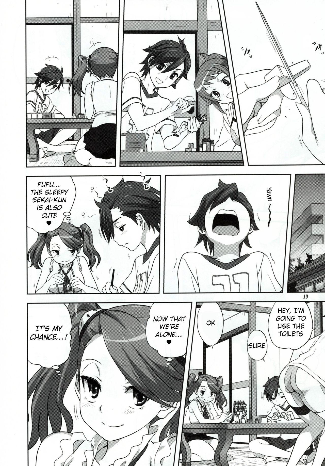 Studs Try Fight! - Gundam build fighters try Condom - Page 10