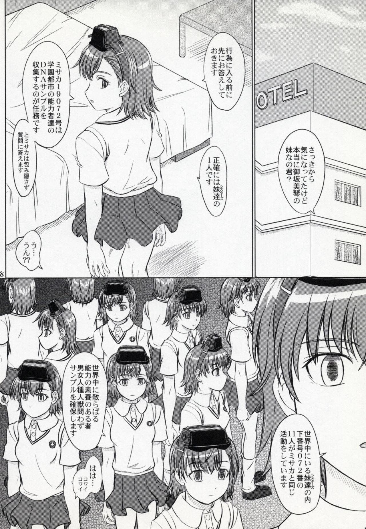 Motel Misaka 19072-gou no Nichijou - Toaru majutsu no index Rabo - Page 7