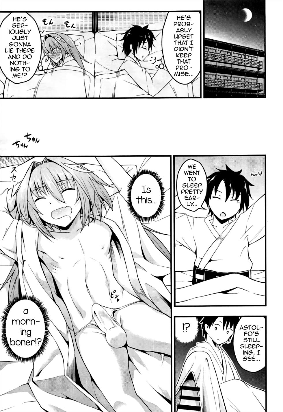 Pov Blow Job Sekai ga Heiwa ni Natta node Astolfo to Onsen Ryokou ni Ikimashita - Fate grand order Free Blowjob - Page 12