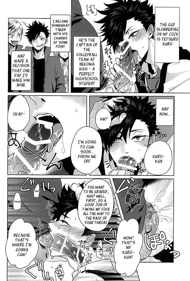 Peituda Saimin Zemi Koukou Kouza - Haikyuu Gay Orgy - Page 4