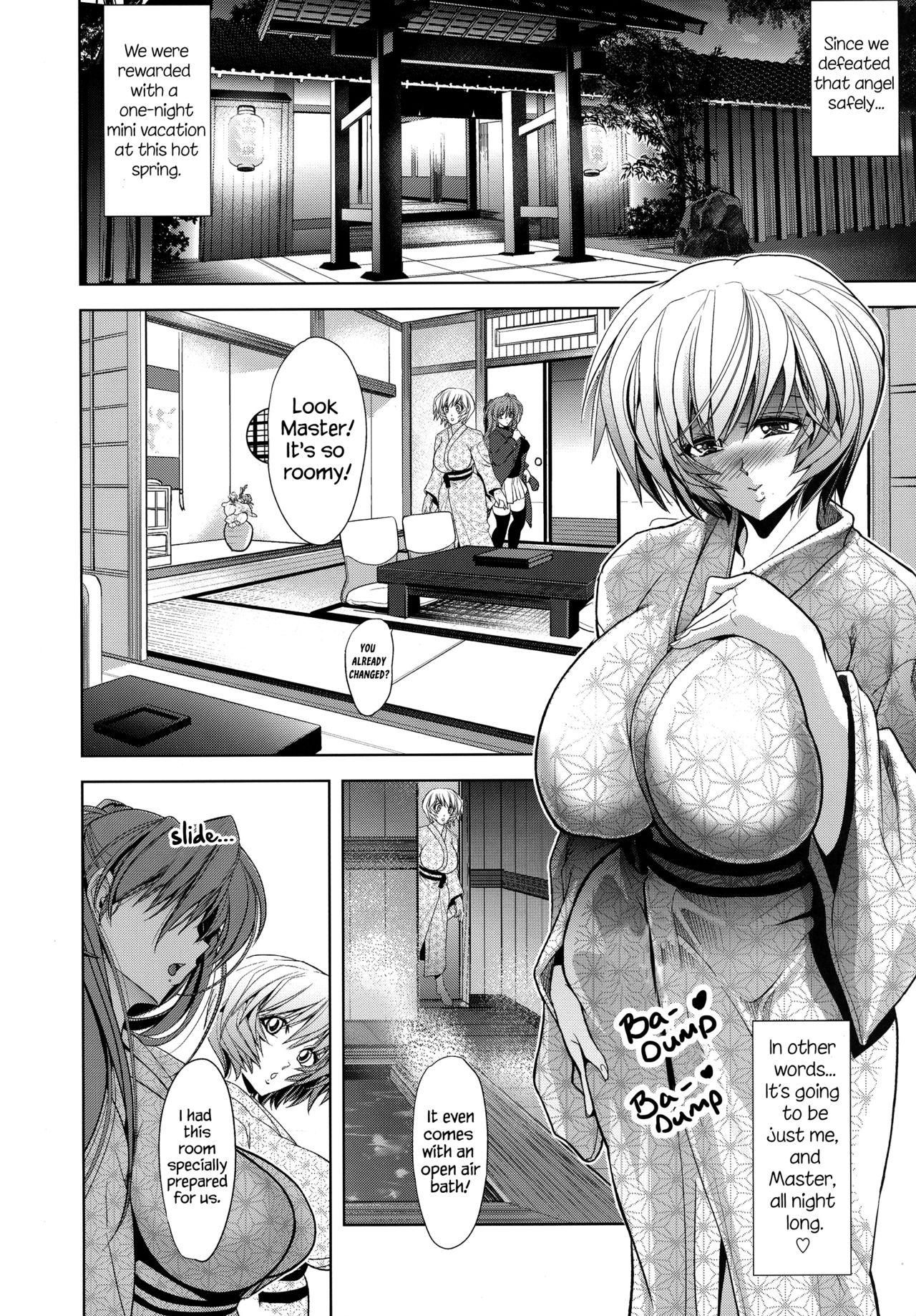 Transexual Pokapoka Onedari Onsen - Neon genesis evangelion Gay Natural - Page 6