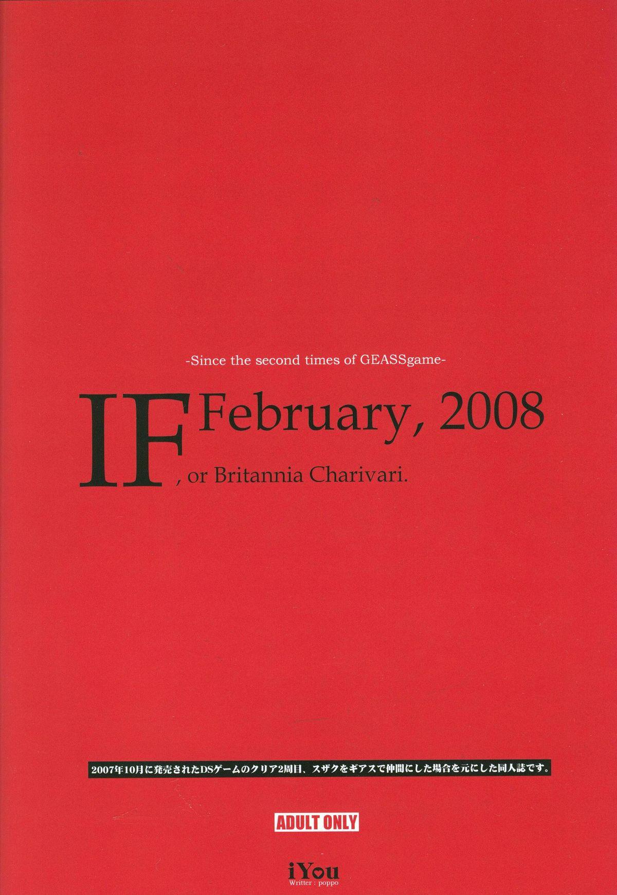 IF, or Britannia Charivari. February, 2008 16