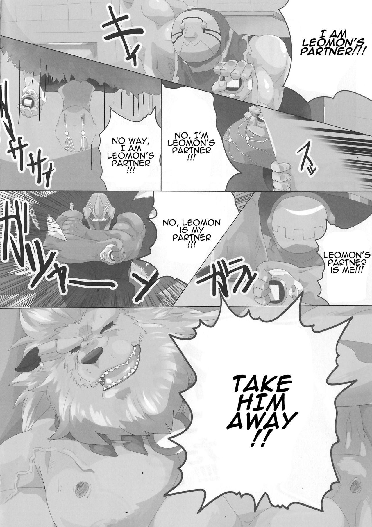 [Debirobu] For the Lion-Man Type Electric Life Form to Overturn Fate - Leomon Doujin [ENG] 6
