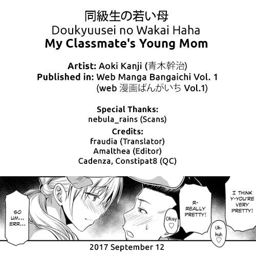 Doukyuusei no Wakai Haha | My Classmate's Young Mom 20
