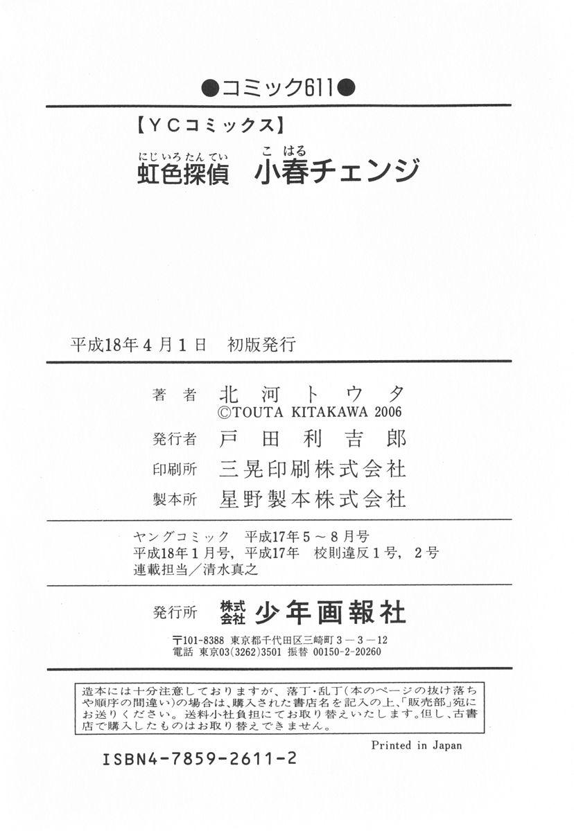 Vagina Nijiiro Tantei Koharu Change Porra - Page 167