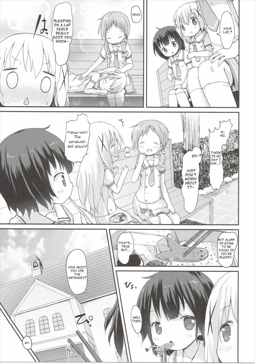 Gay Military Moshikashite, Chino-chan Onesho Shichatta no?? 2 - Gochuumon wa usagi desu ka Bisexual - Page 8