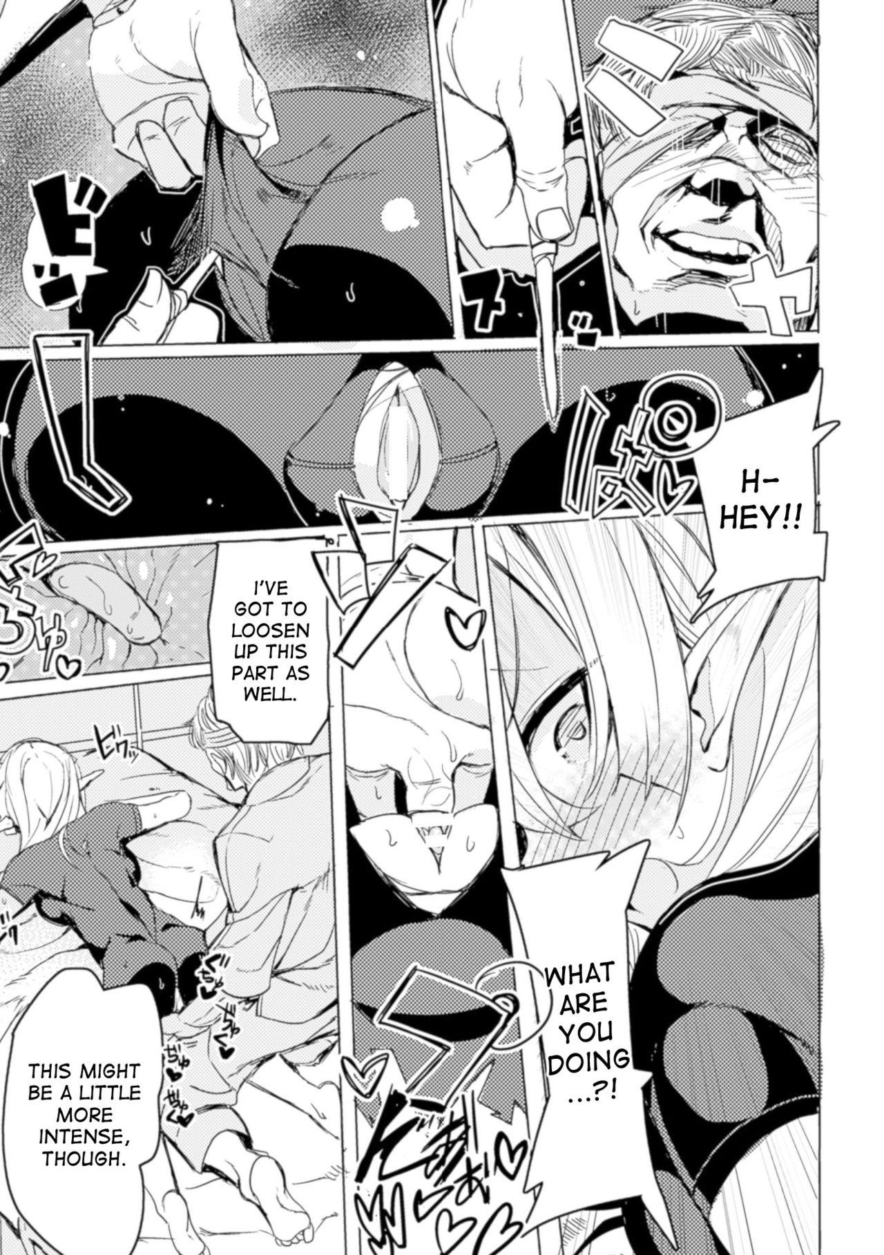 Foursome Elf Kenshi to Massage - Elven Swordswoman & Massage Naughty - Page 9