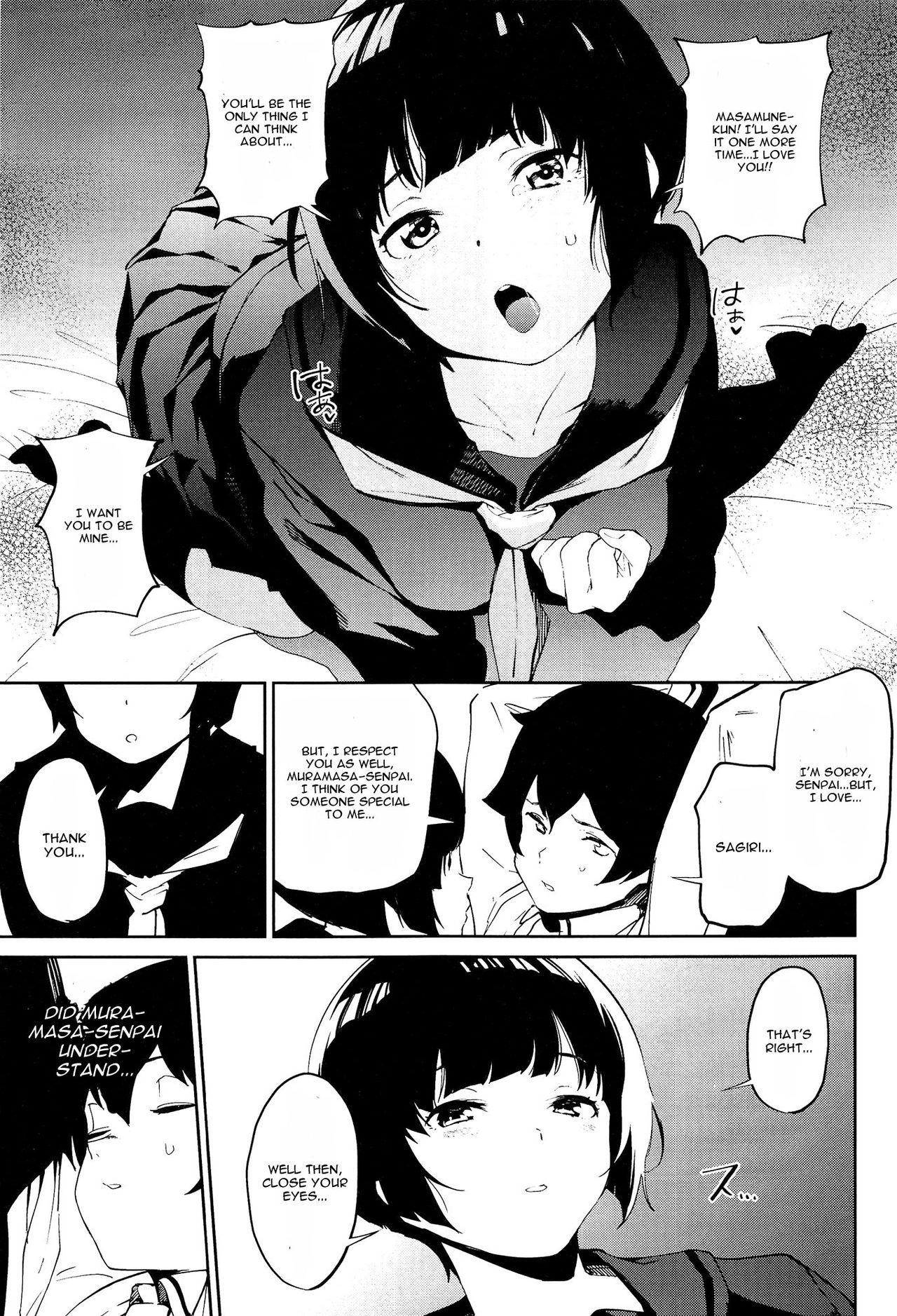 Balls Muramasa-senpai no Suki ga Omoi - Eromanga sensei Gaystraight - Page 6