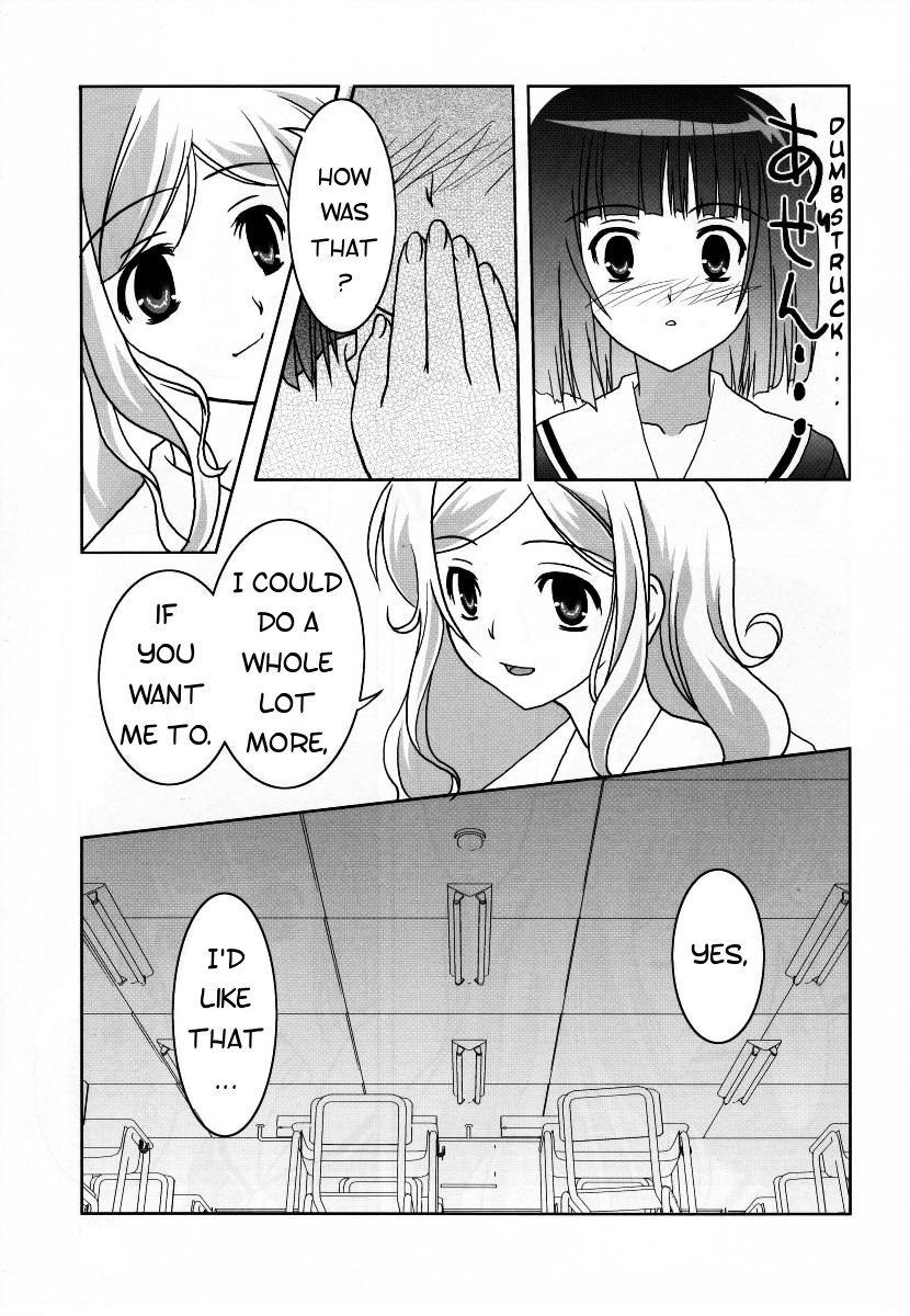 Peituda Sakurairo no Shita de Kuchizuke o | A kiss under cherry blossom color - Maria-sama ga miteru Free Teenage Porn - Page 11