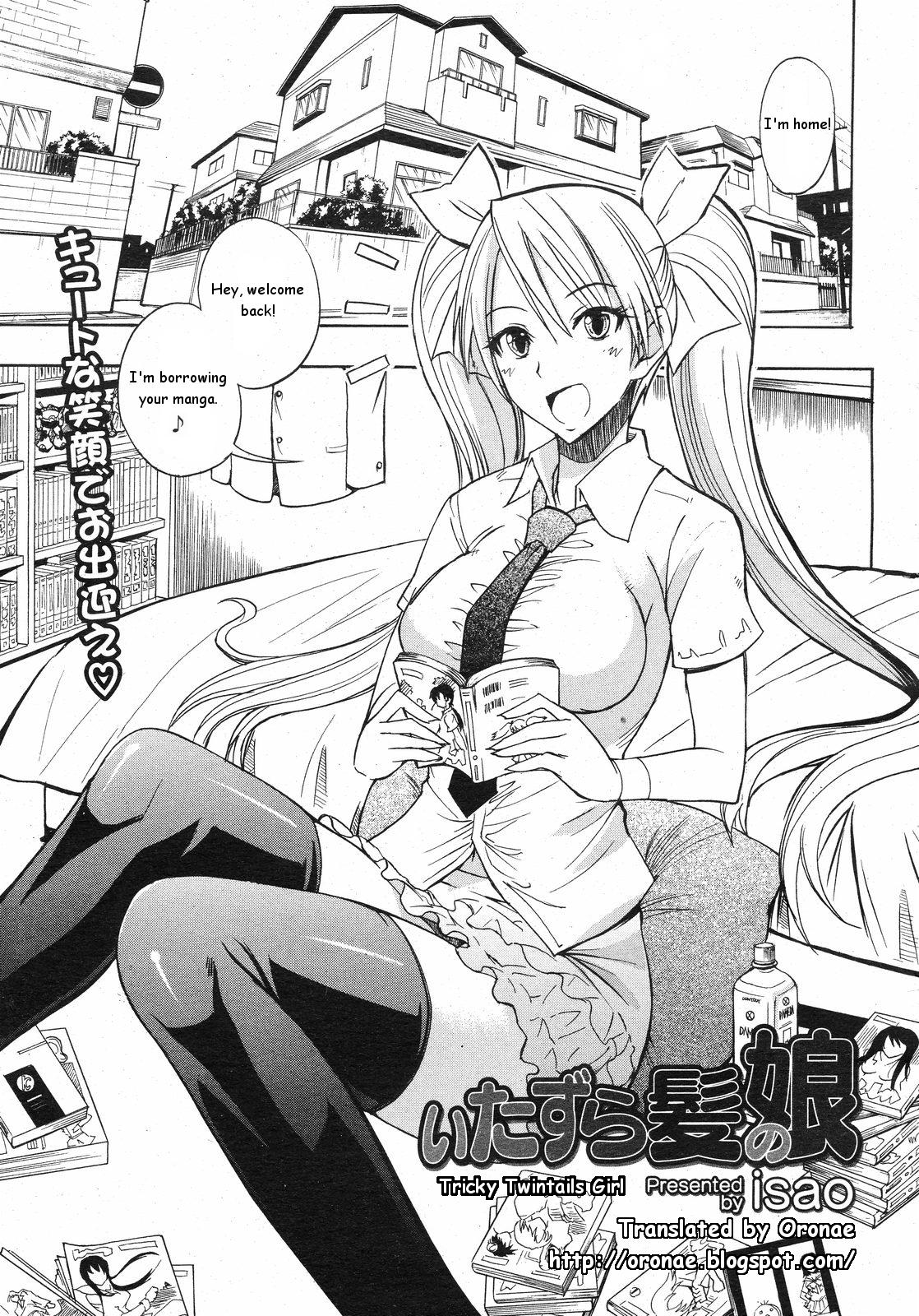 Teens Itazura Kami no Musume | Tricky Twintails Girl Short Hair - Page 1