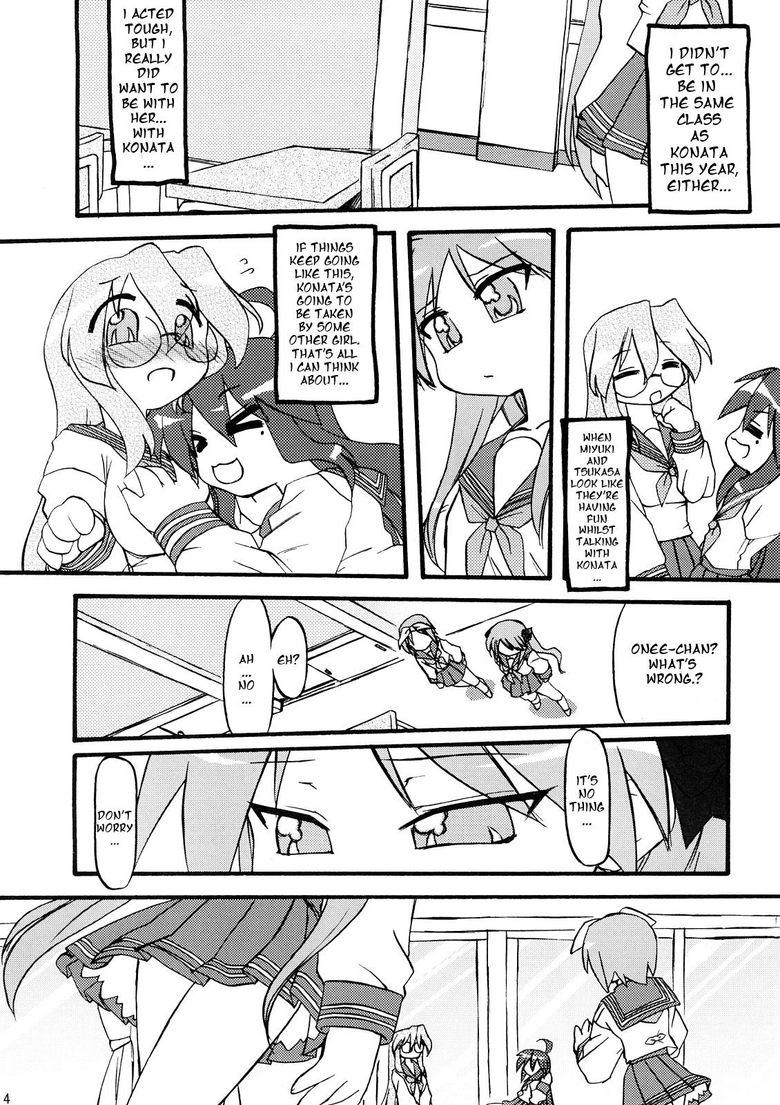 Holes Ao Sumire - Lucky star Kissing - Page 3