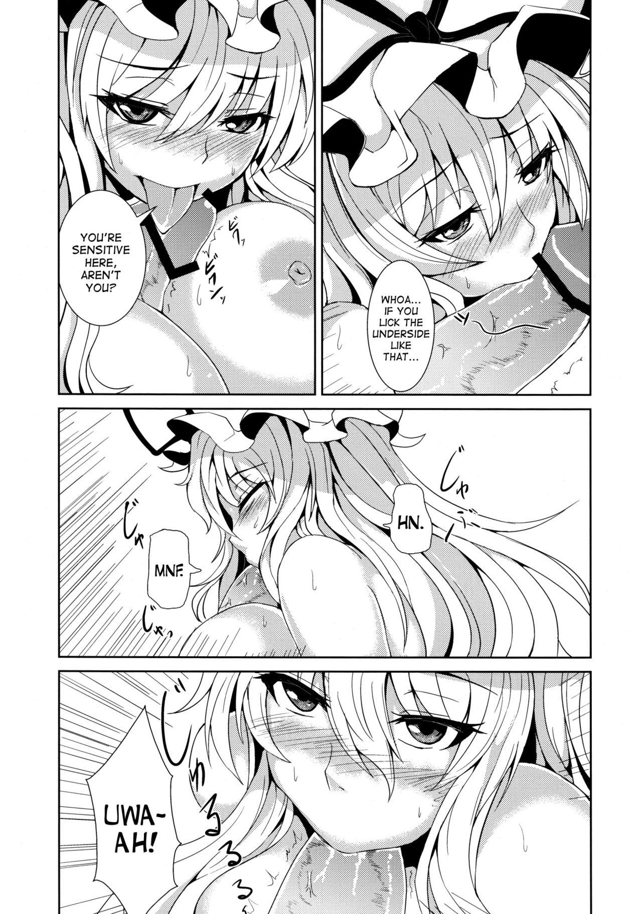 Doggy Style Migi ue Hidari Shita Aiaigasa - Touhou project Fuck Pussy - Page 6