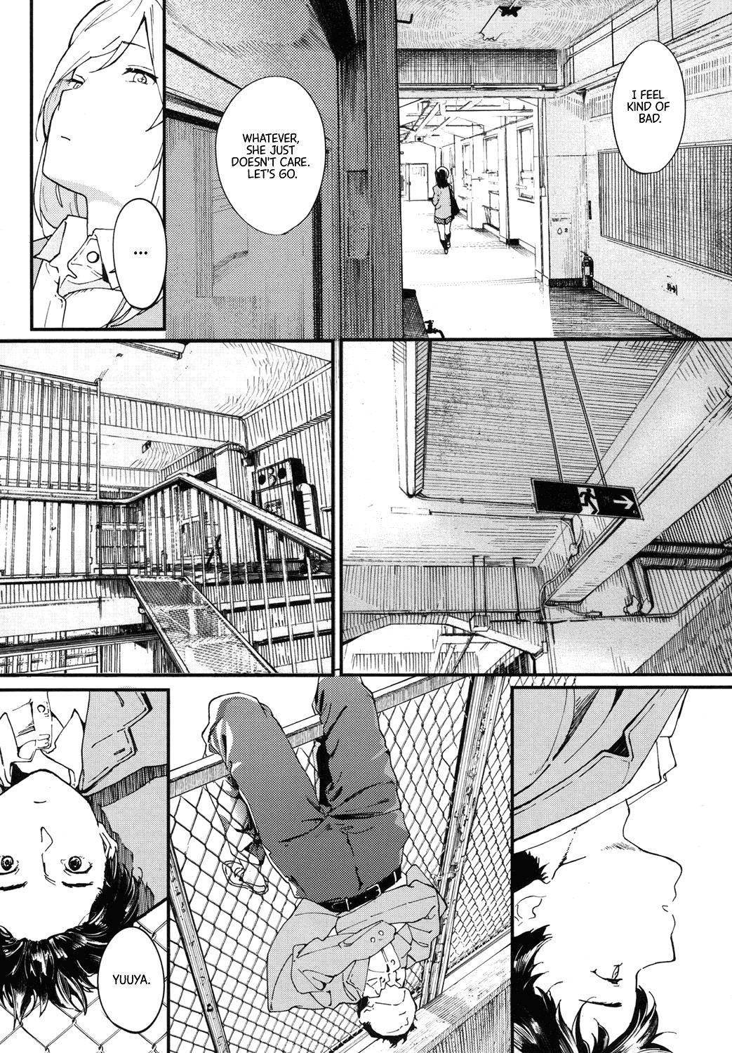 Teenage Hijitsuzai Shounen Shoujo | False Reality, Boy & Girl Amateur Cumshots - Page 4