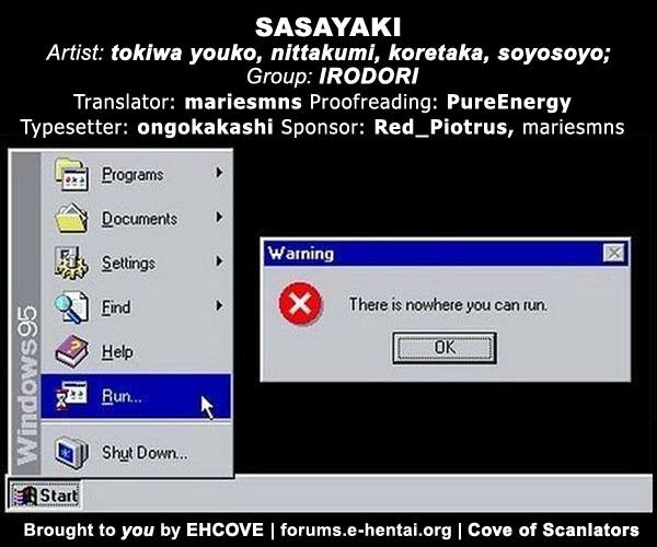 Sex SASAYAKI - Full metal panic Toys - Page 34