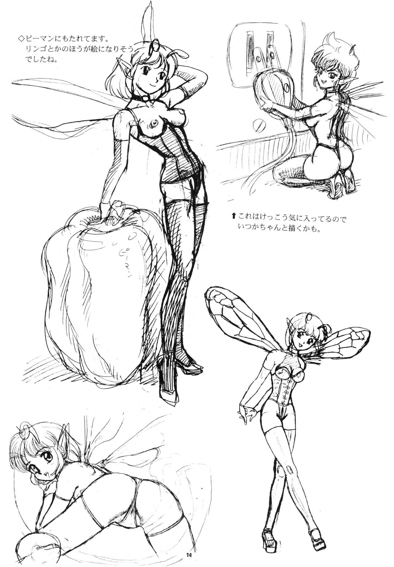 Pinhole Vol. 2 Trash Basket - Bondage Fairies Rough Sketch Shuu 12