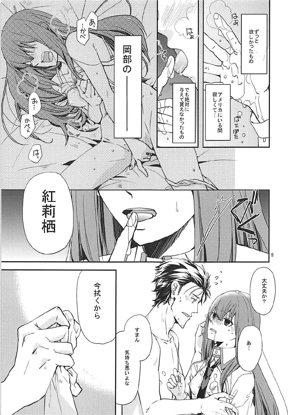 Anus Milky paint - Steinsgate Real Orgasm - Page 8