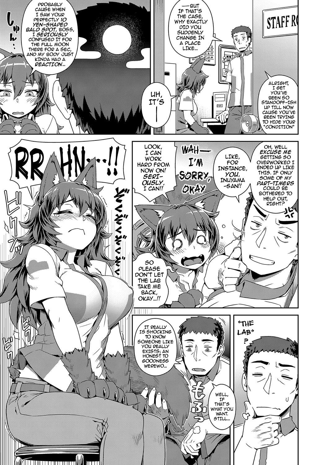 Boobs [Kousuke] Hatsujou! Wan-Wan Work | Hot and Heavy! Bow-Wow Work (COMIC Anthurium 2018-04) [English] {darknight} [Digital] Spy Cam - Picture 3