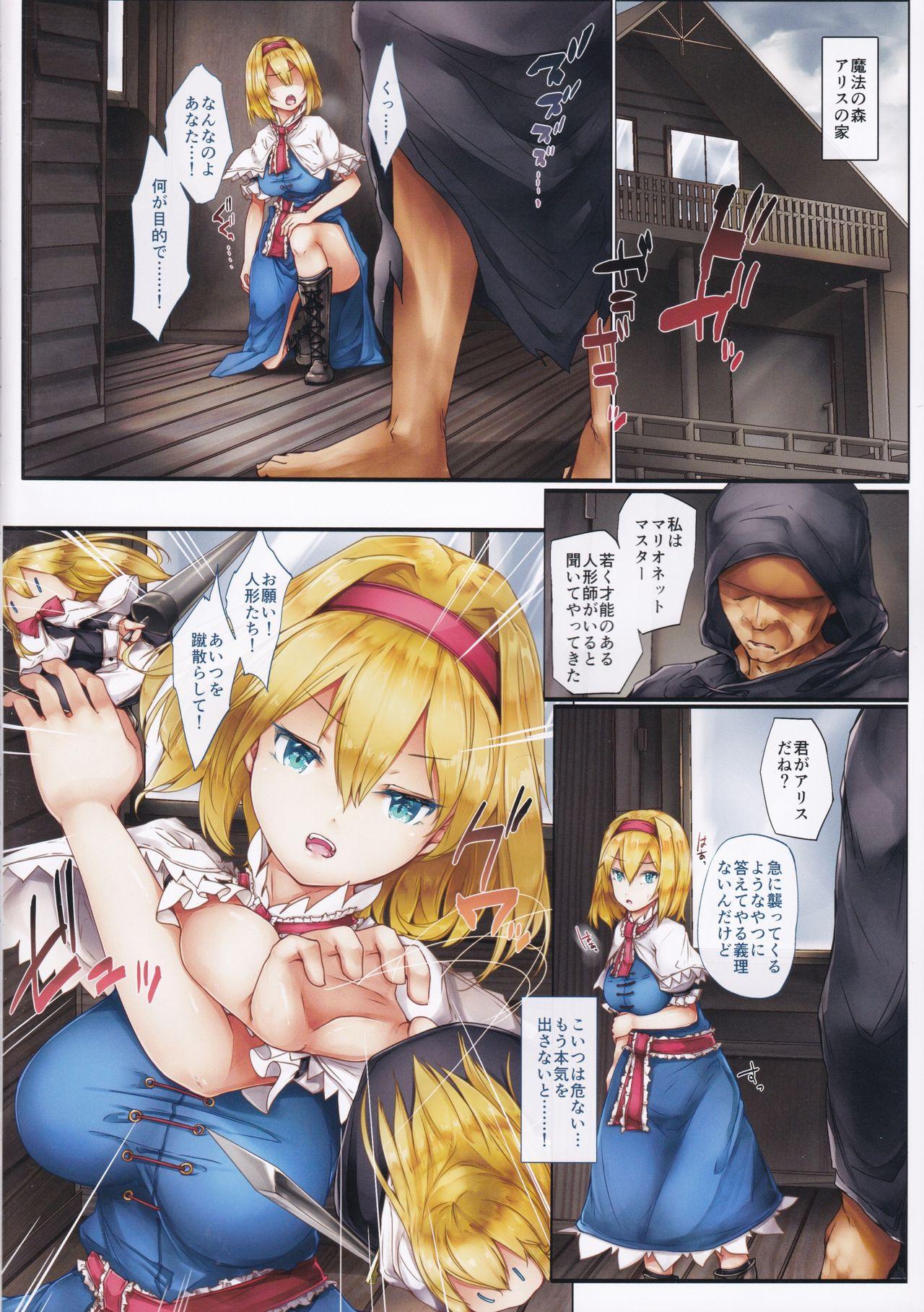 Magrinha Nikuningyou Alice Margatroid - Touhou project Women Sucking Dicks - Page 3