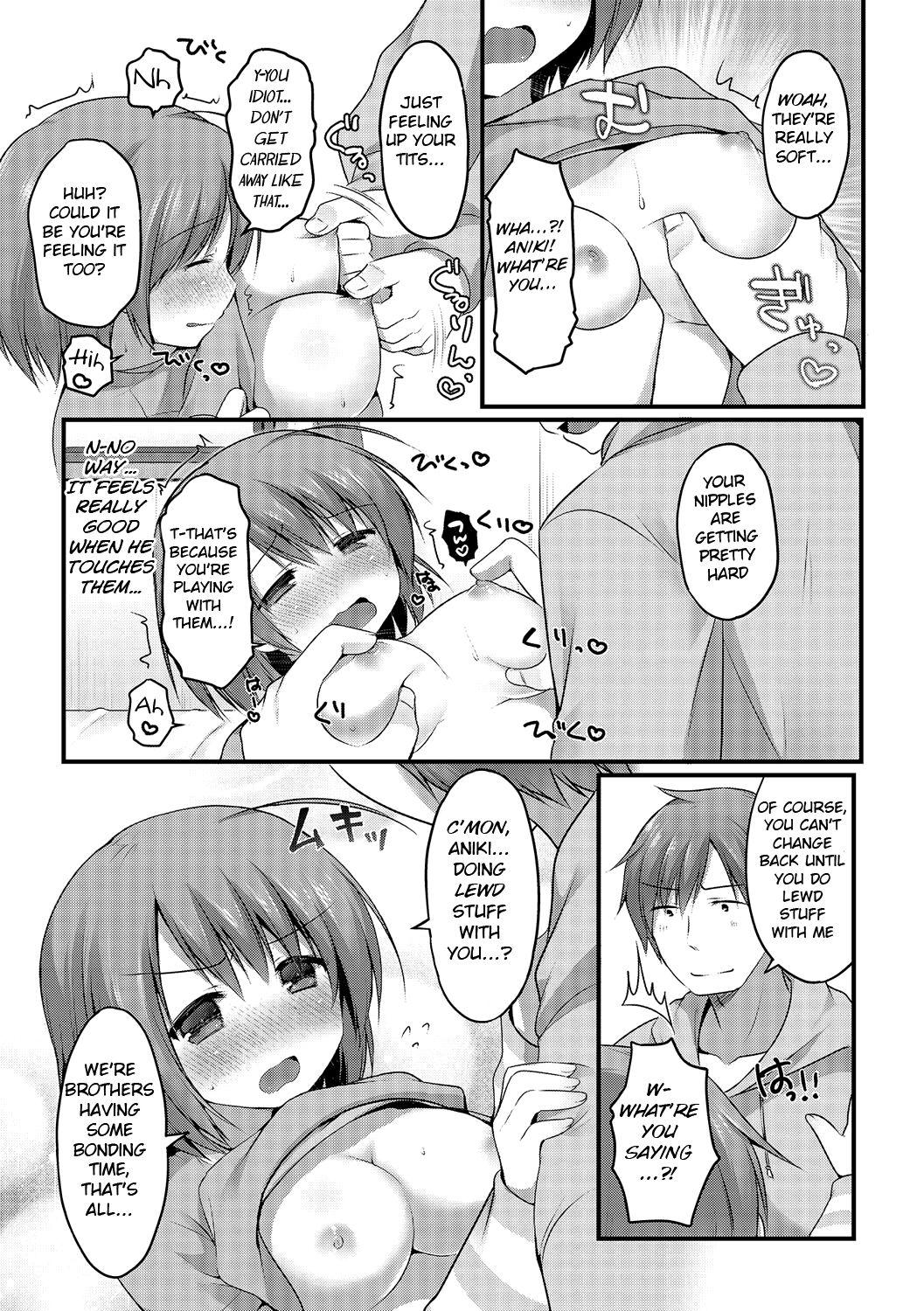 Spanking Nyotanazuma Romance - Page 4