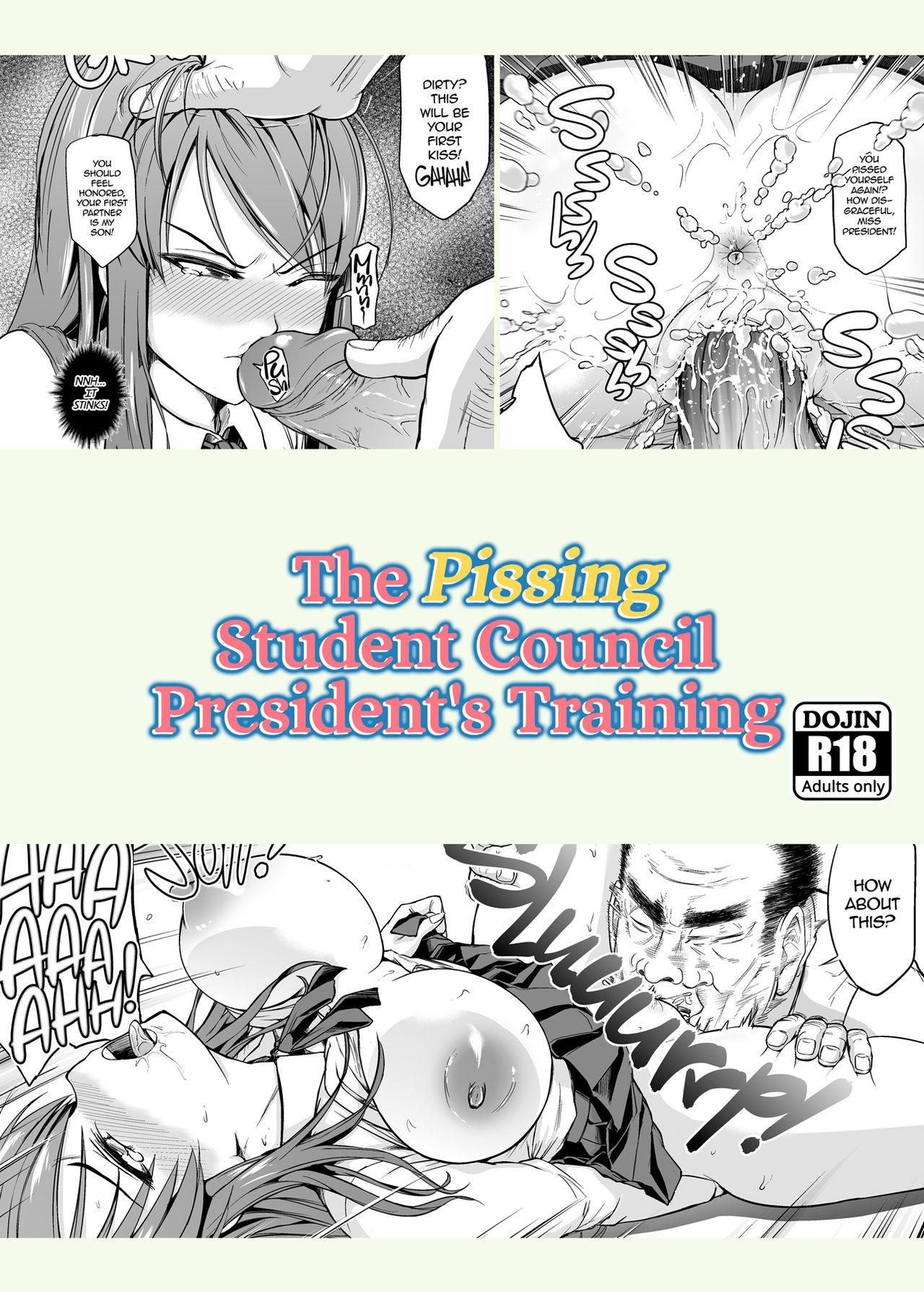 Omorashi Seitokaichou no Choukyou | The Pissing Student Council President's Training 30