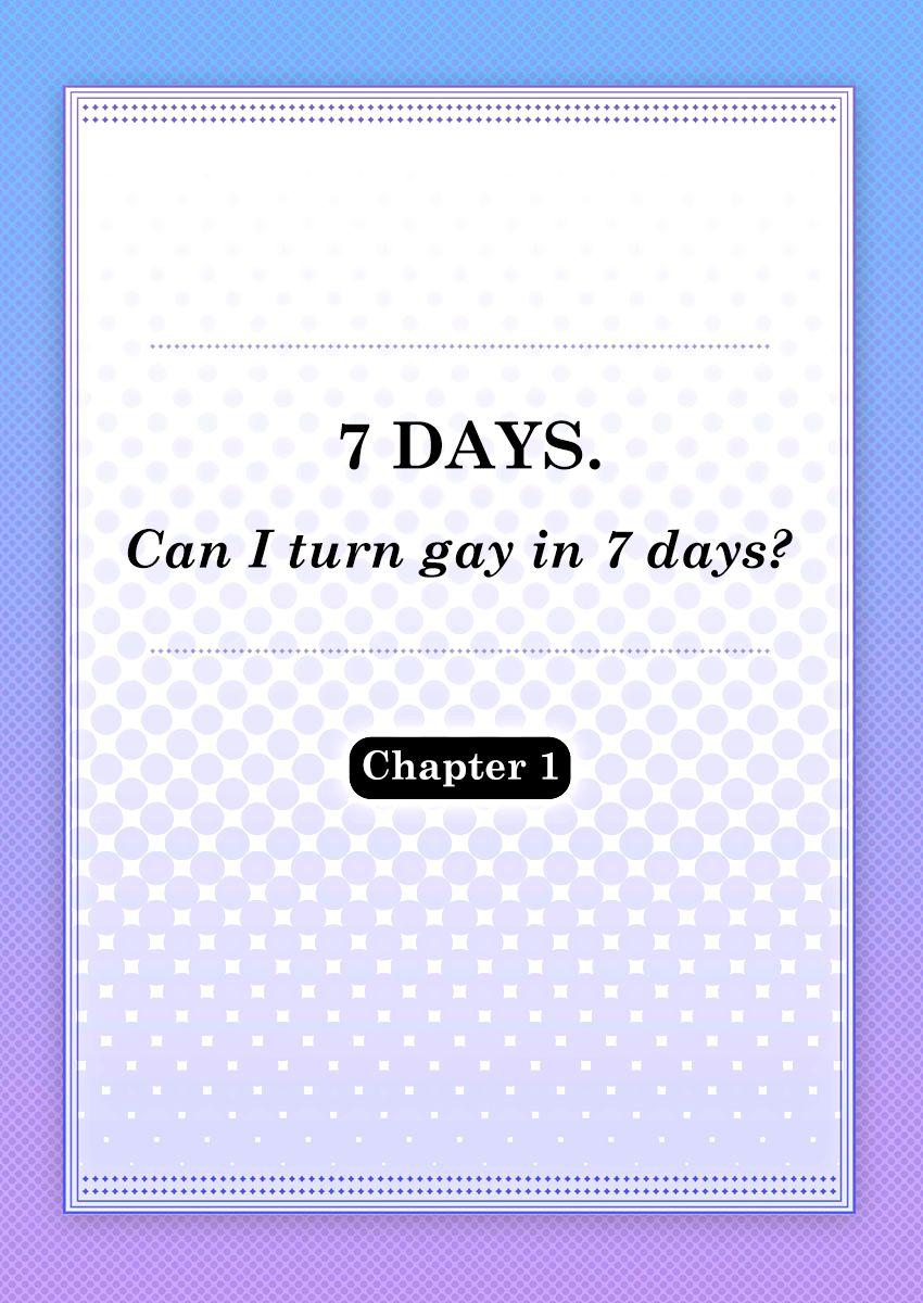 [Tsukumo Gou] 7-kakan. ~ Nonke wa Gay ni Mezameru ka? Dai 1-wa | 7 DAYS. ~ Can I Turn Gay in Seven Days? 1st Story [English] {Zandy no Fansub} [Digital] 1