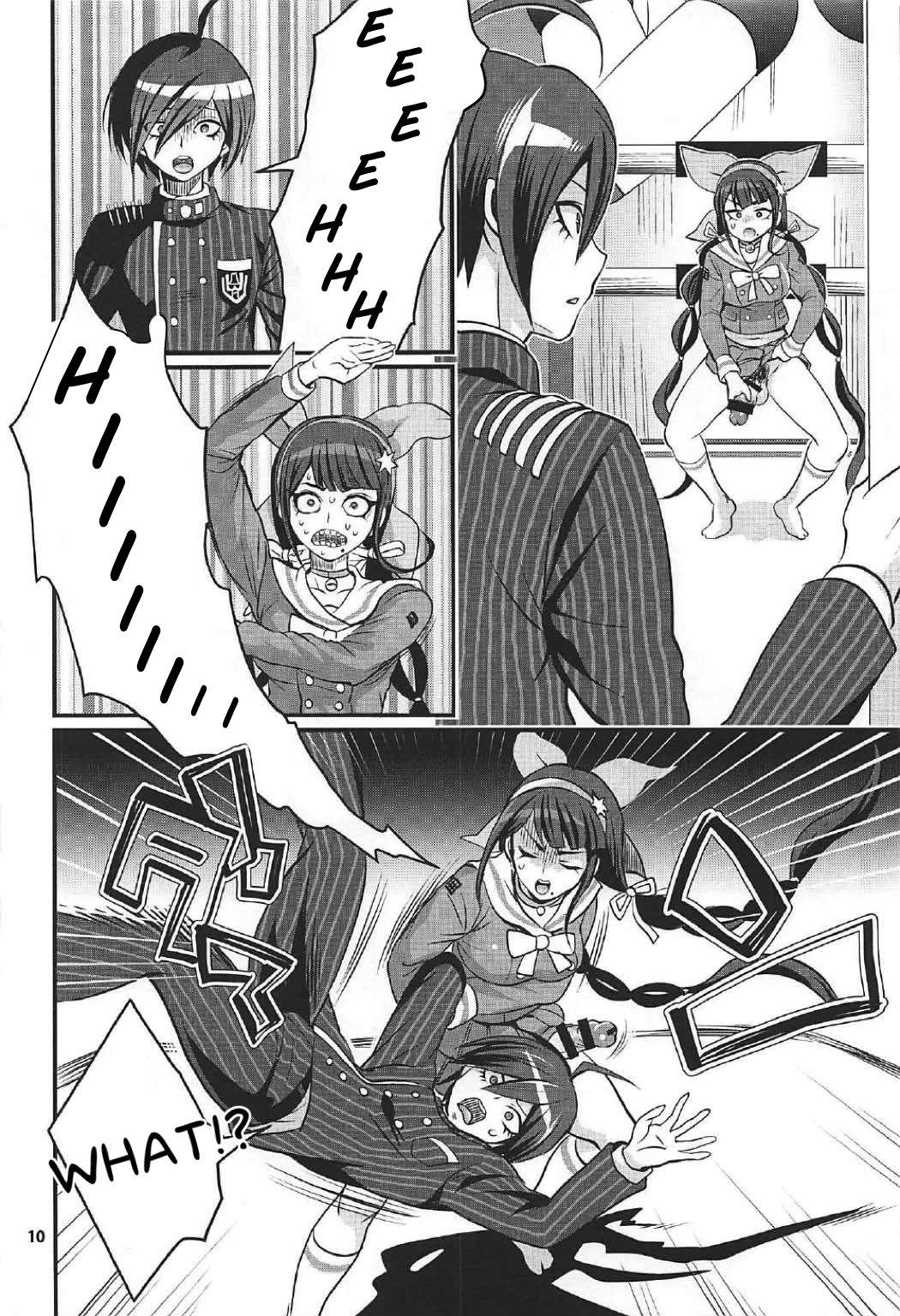 Cuck Tenko wa Chinko ga Haetemo Danshi no Anal nanka ni Zettai Makemasen! - Danganronpa Hot Fucking - Page 9