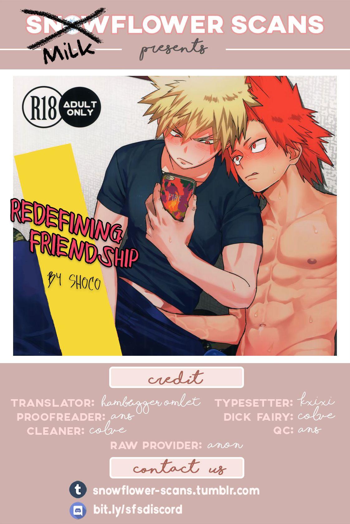 Kiss Yuujou Heni | Redefining Friendship - My hero academia Gay Averagedick - Page 35