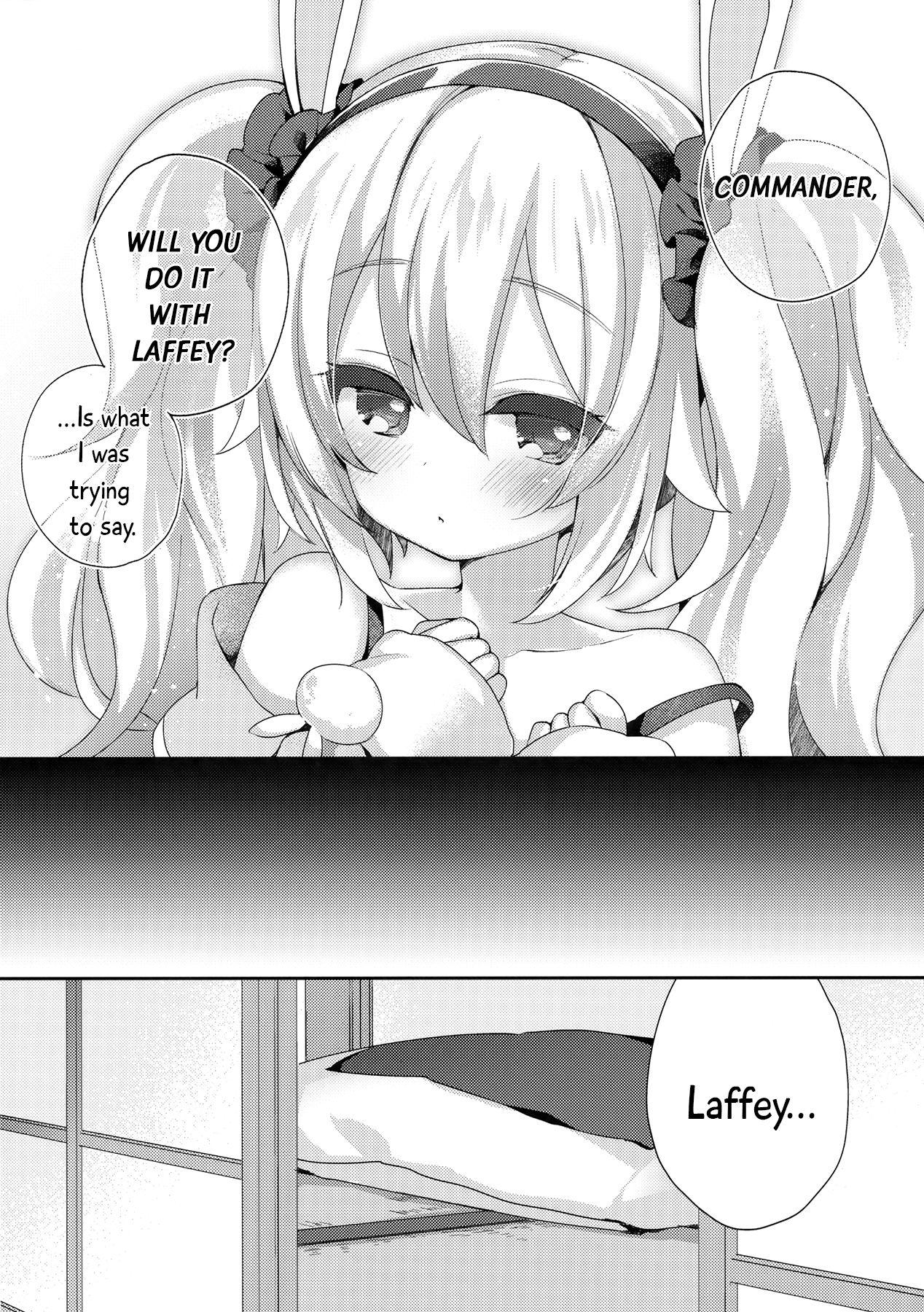 Reverse Shikikan, Laffey to… suru? | Commander, Will You... With Laffey? - Azur lane Babes - Page 7