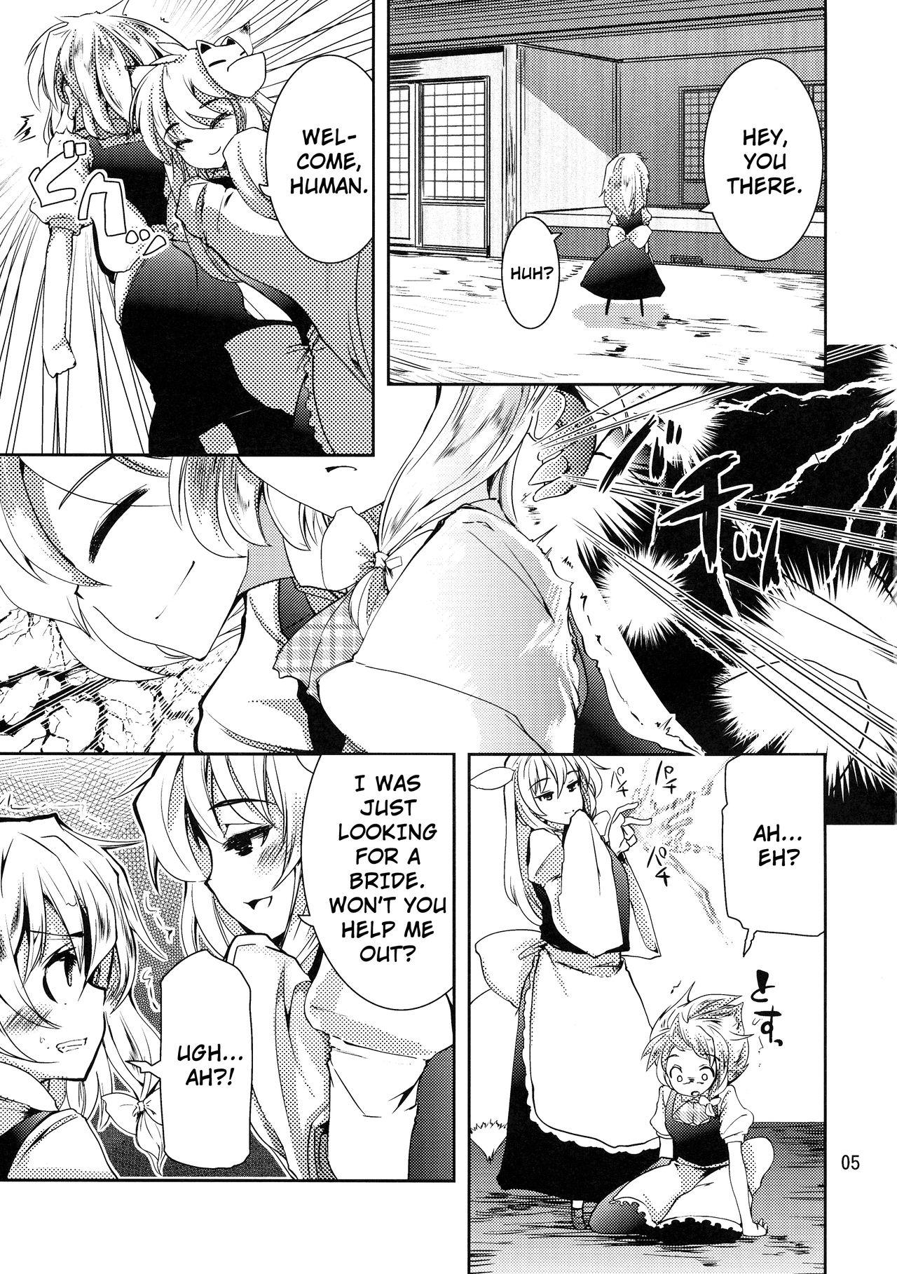 Mother fuck Futa Marisa - Touhou project Gay Public - Page 5